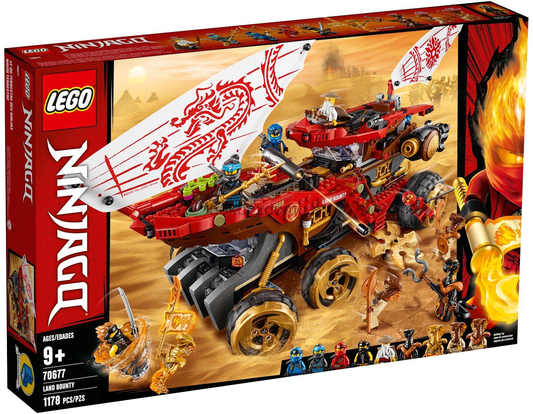 LEGO Ninjago 70677 Pozemní Odměna osudu - 2.jakost