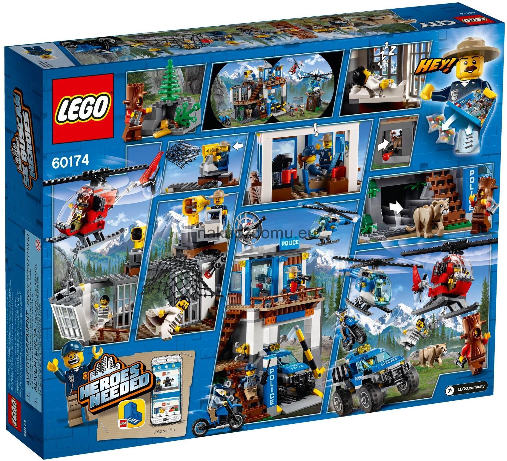 LEGO City 60174 Horská policejní stanice 2. jakost