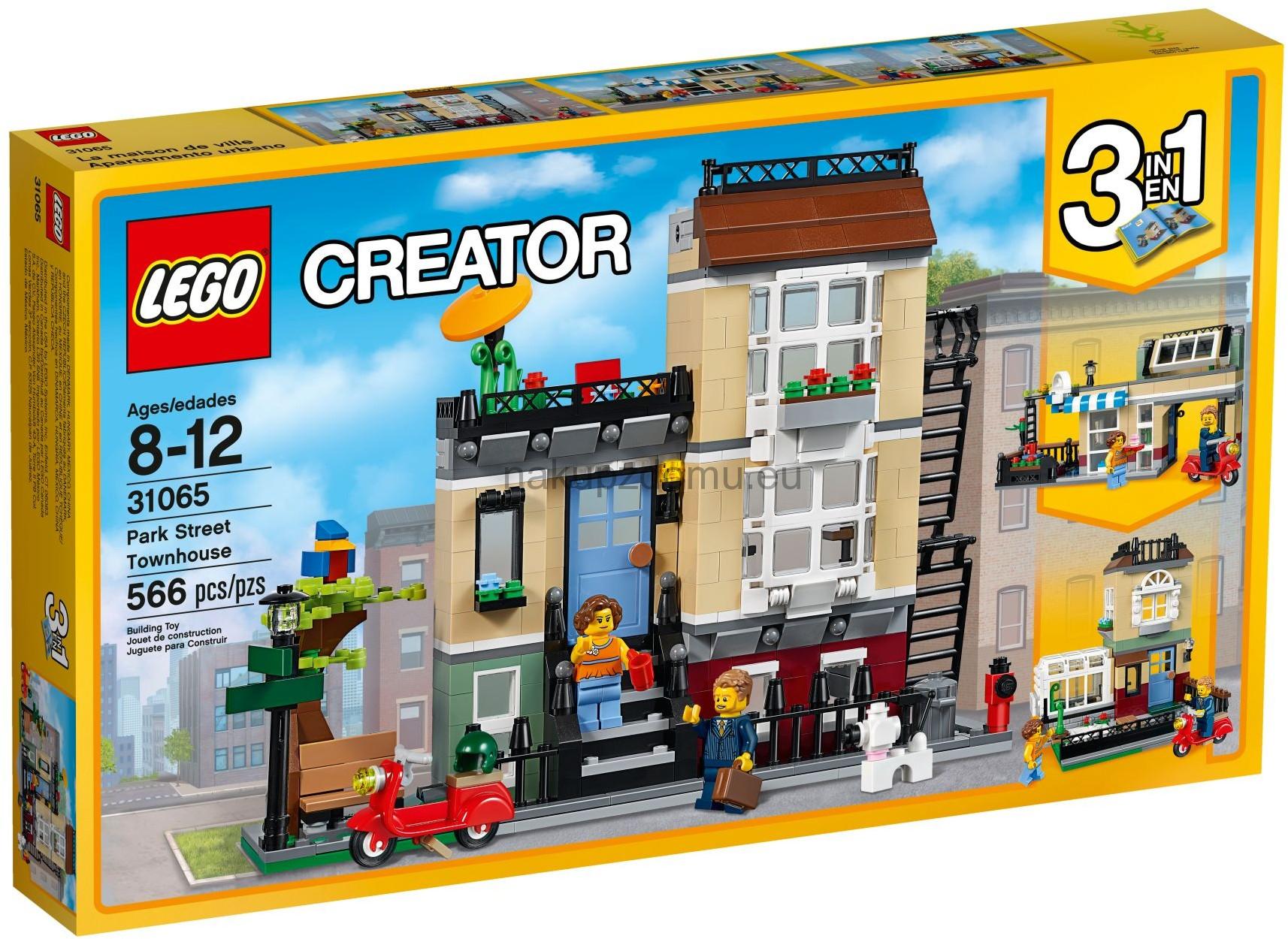 LEGO Creator 31065 Městský dům se zahrádkou - 2. jakost