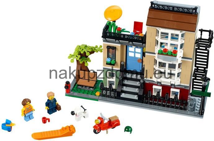 LEGO Creator 31065 Městský dům se zahrádkou - 2. jakost