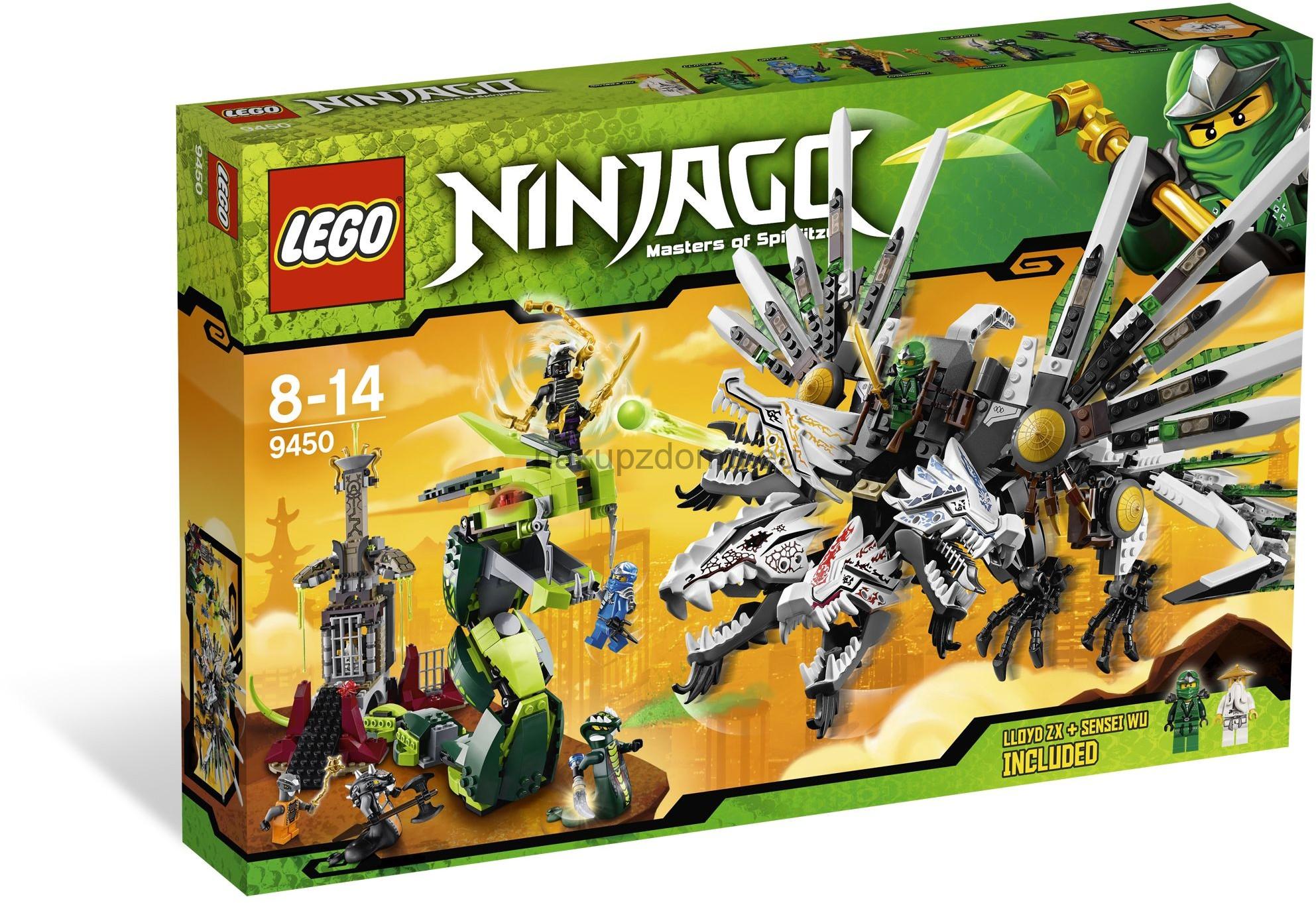 LEGO Ninjago 9450 Impozantní dračí bitva