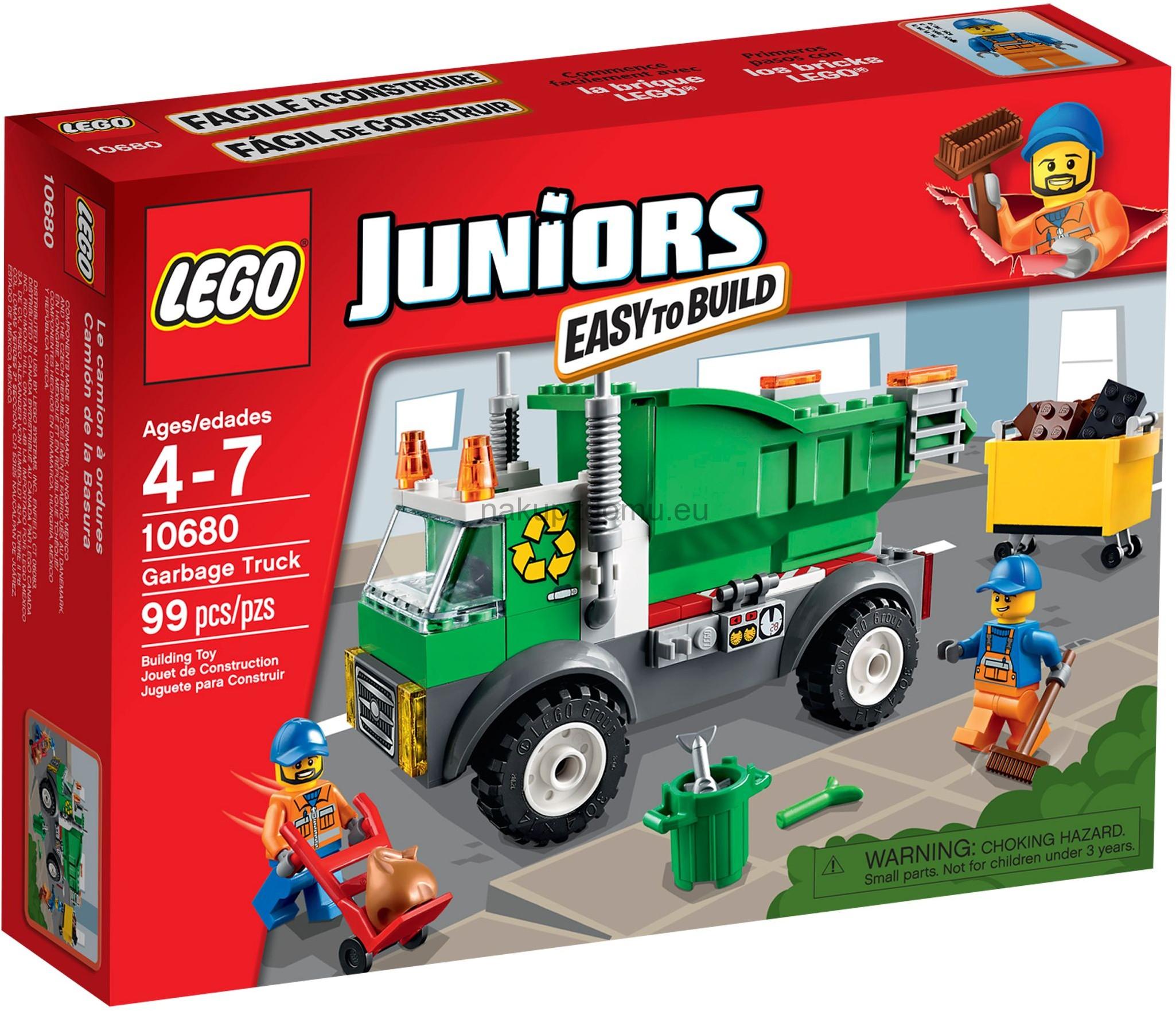 LEGO Juniors 10680 Popelářské auto