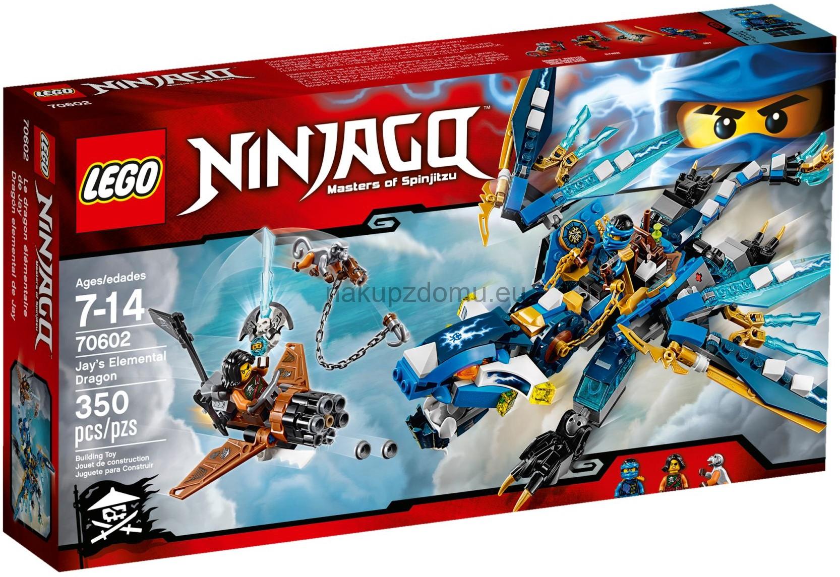 LEGO Ninjago 70602 Jayův drak blesku