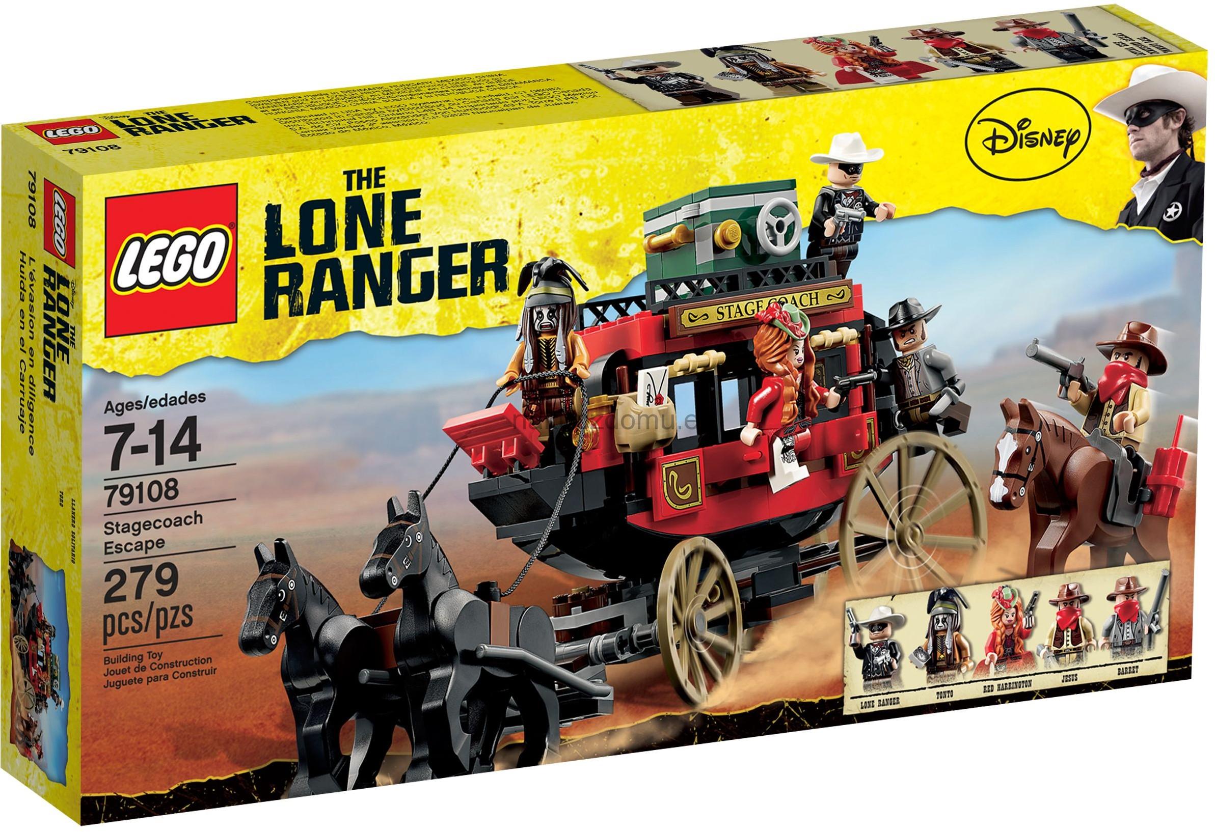 LEGO Lone Ranger 79108 Přepadení dostavníku
