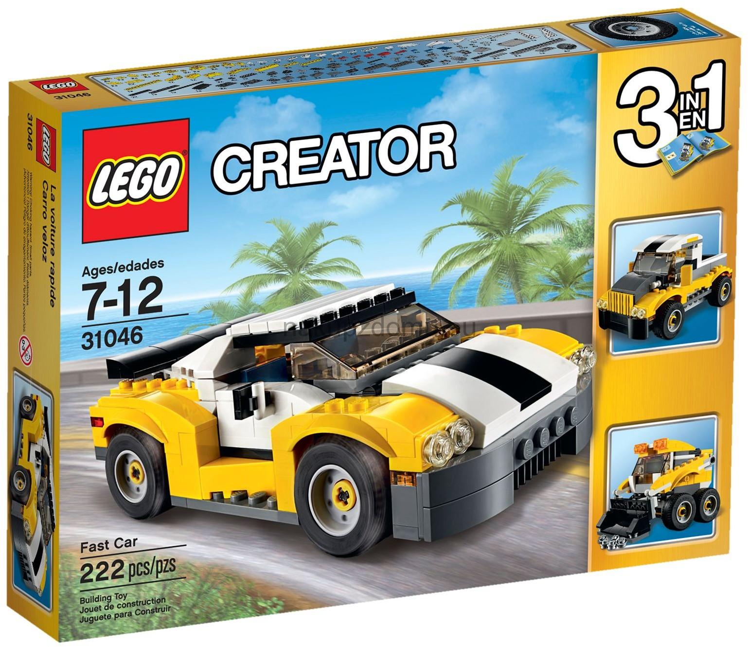 LEGO Creator 31046 Rychlé auto
