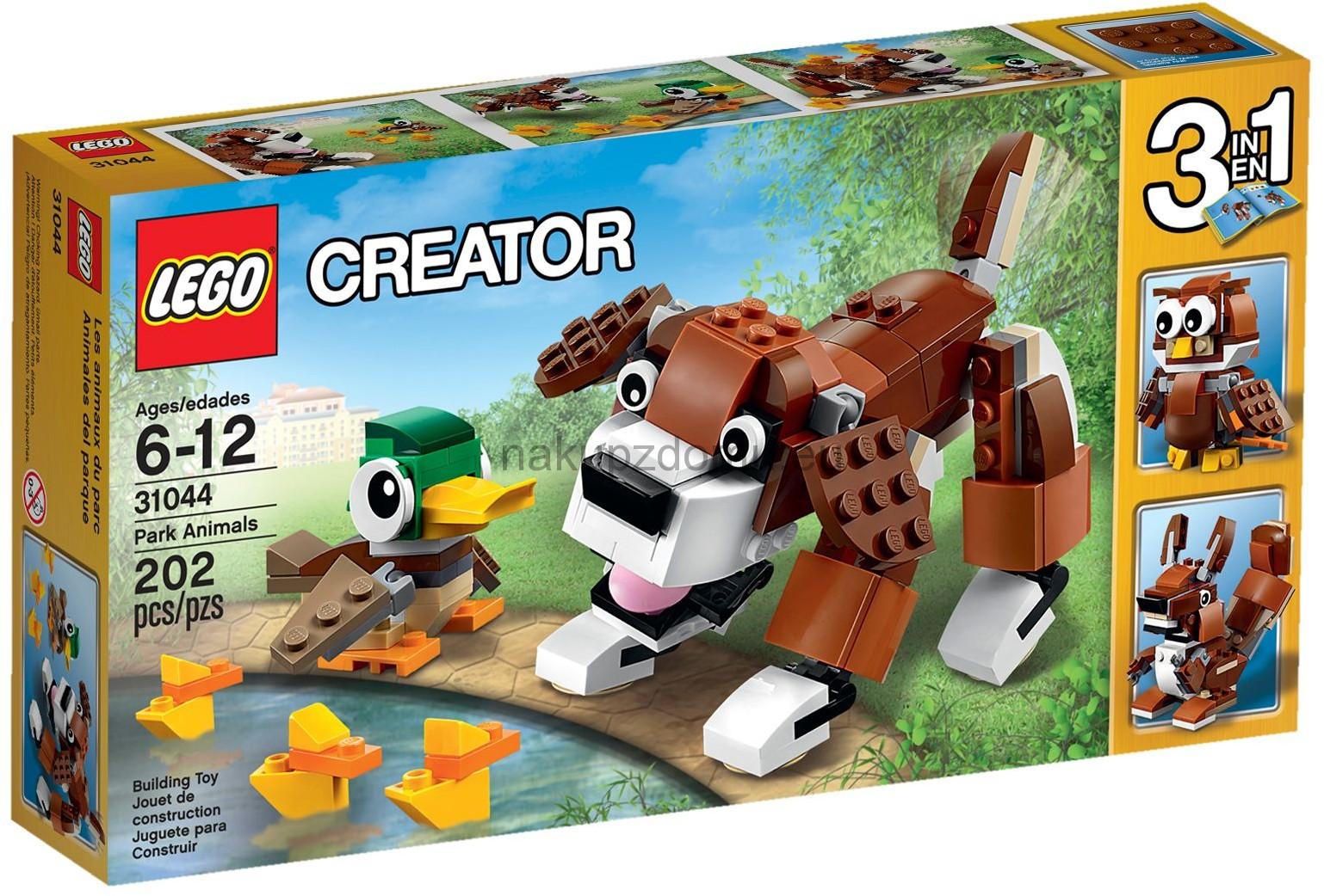 LEGO Creator 31044 Zvířátka z parku