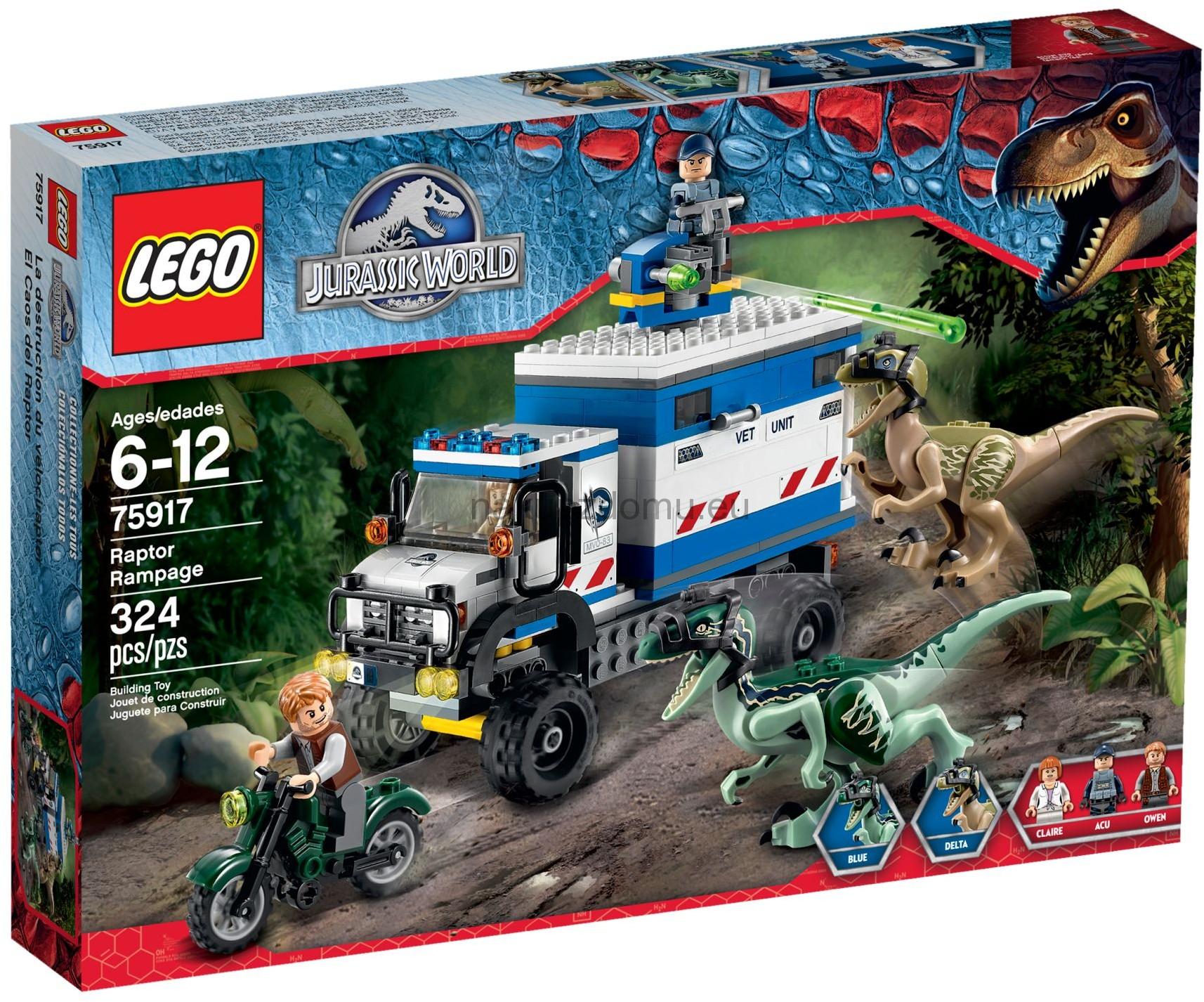 LEGO Jurassic World 75917 Útok Raptora