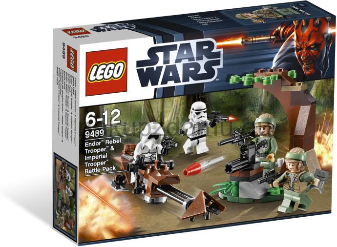 LEGO Star Wars 9489 Bojová jednotka Rebelů z Endoru a vojáků Impéria