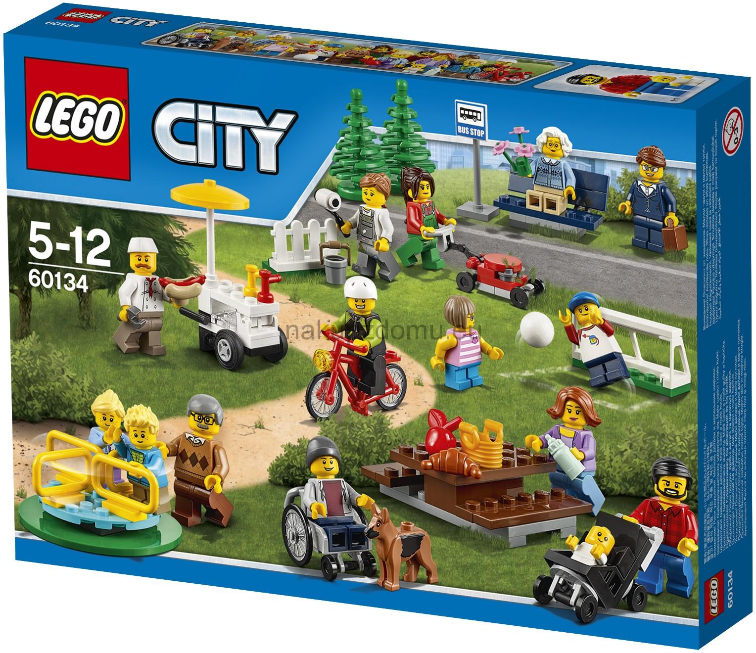 LEGO City 60134 Zábava v parku - lidé z města