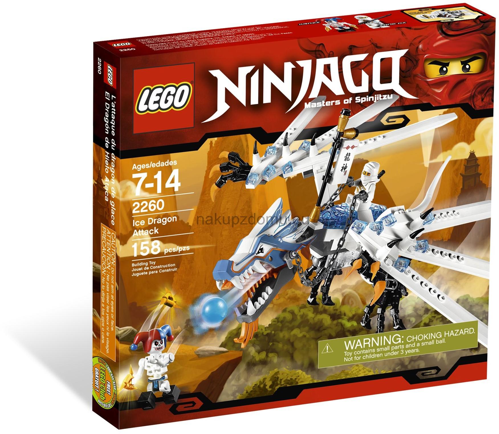 LEGO Ninjago 2260 Drak Ledu útočí