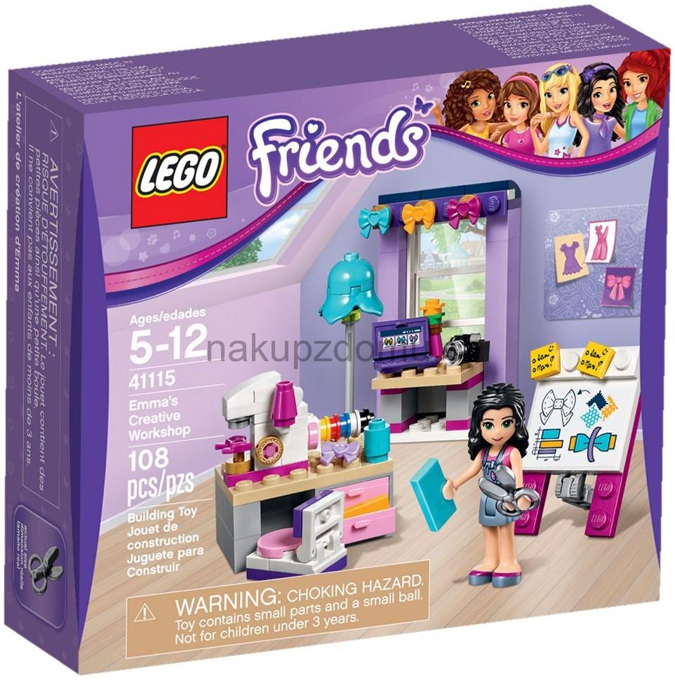 LEGO Friends 41115 Emma a její tvůrčí dílna