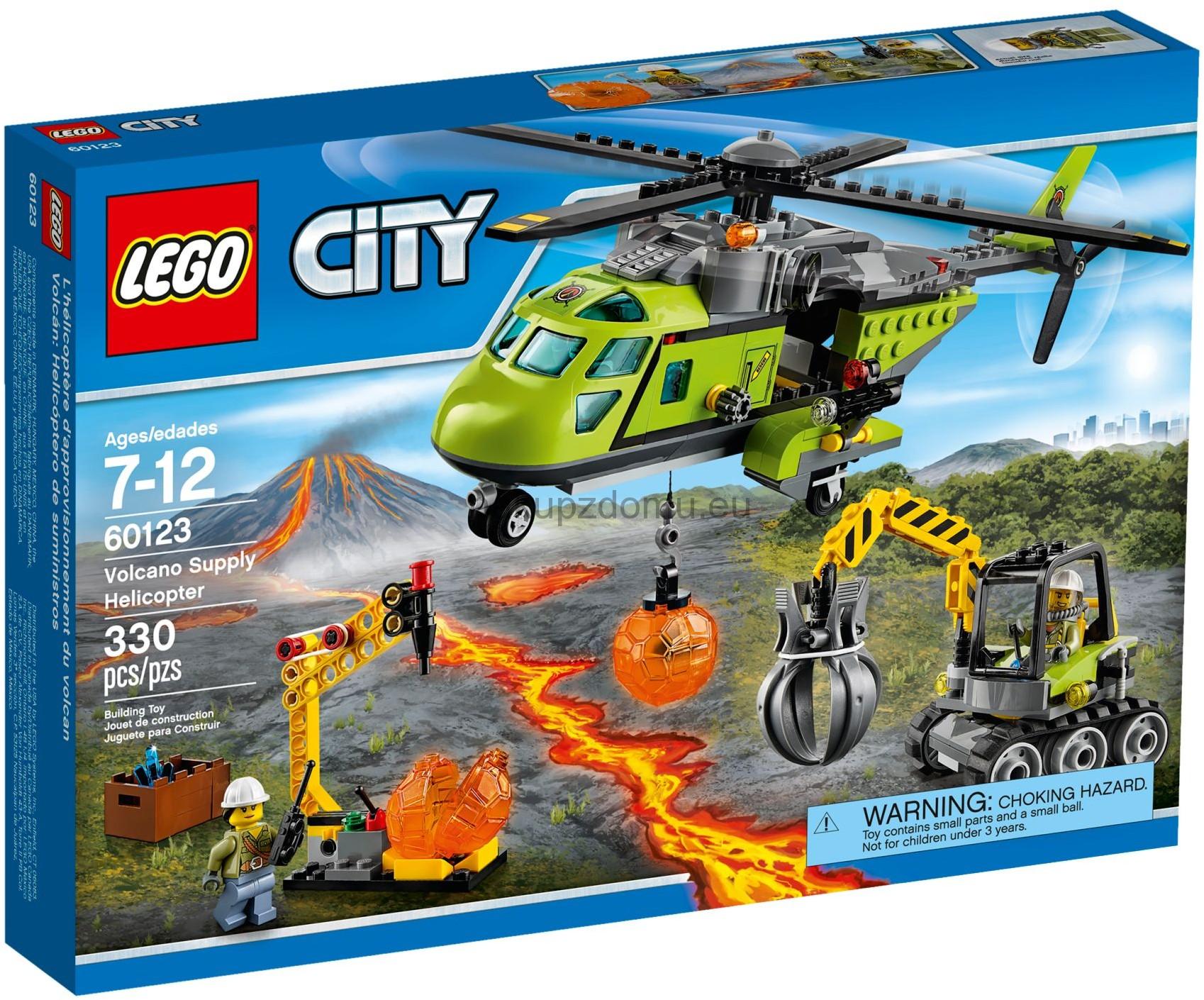 LEGO City 60123 Sopečná zásobovací helikoptéra