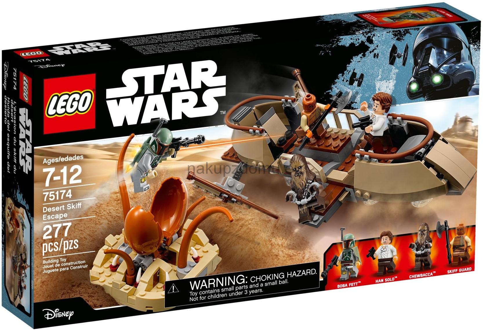 LEGO Star Wars 75174 Únik z pouštního skifu