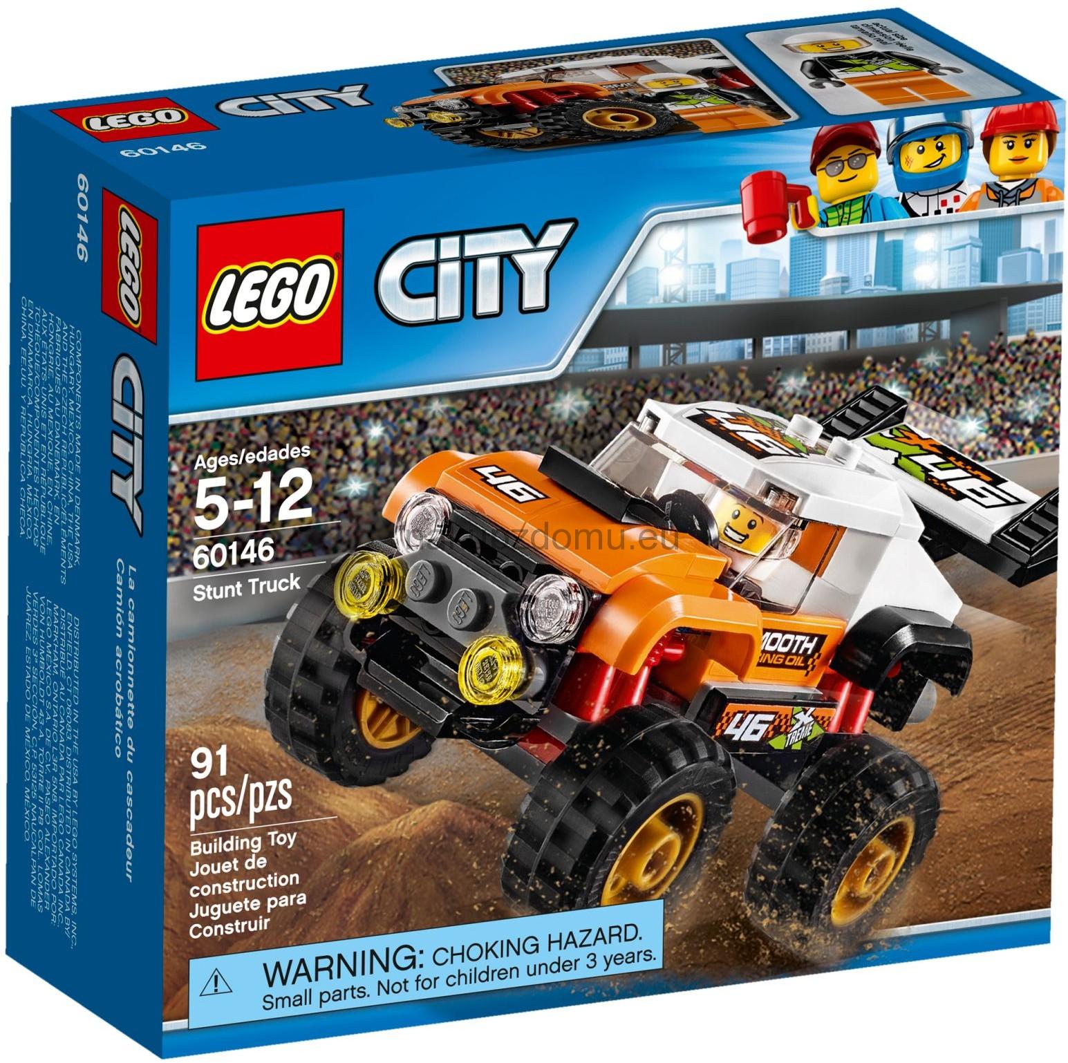 LEGO City 60146 Náklaďák pro kaskadéry
