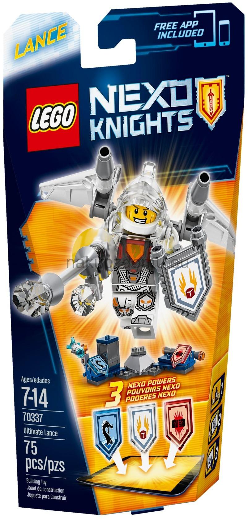 LEGO Nexo Knights 70337 Úžasný Lance