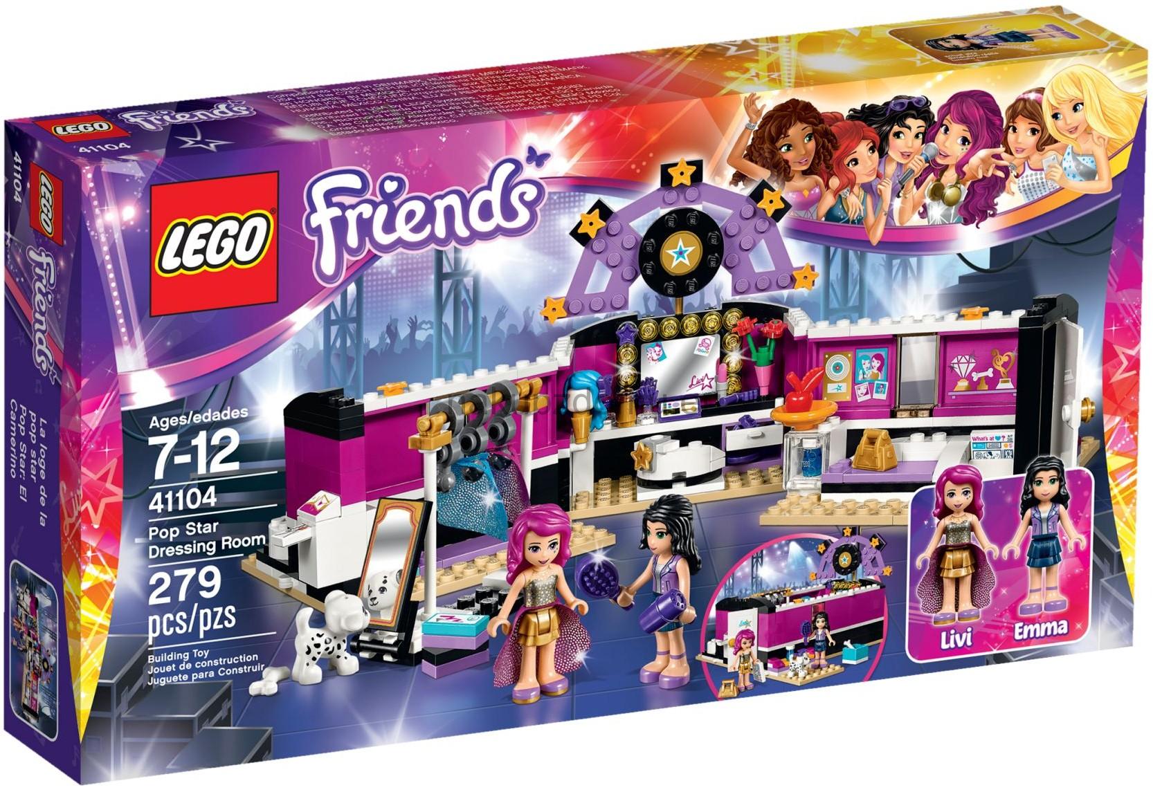 LEGO Friends 41104 Šatna pro popové hvězdy
