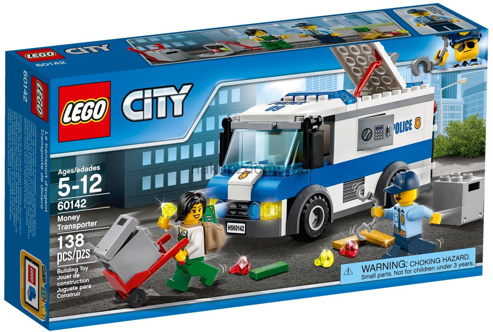 LEGO City 60142 Transportér na peníze
