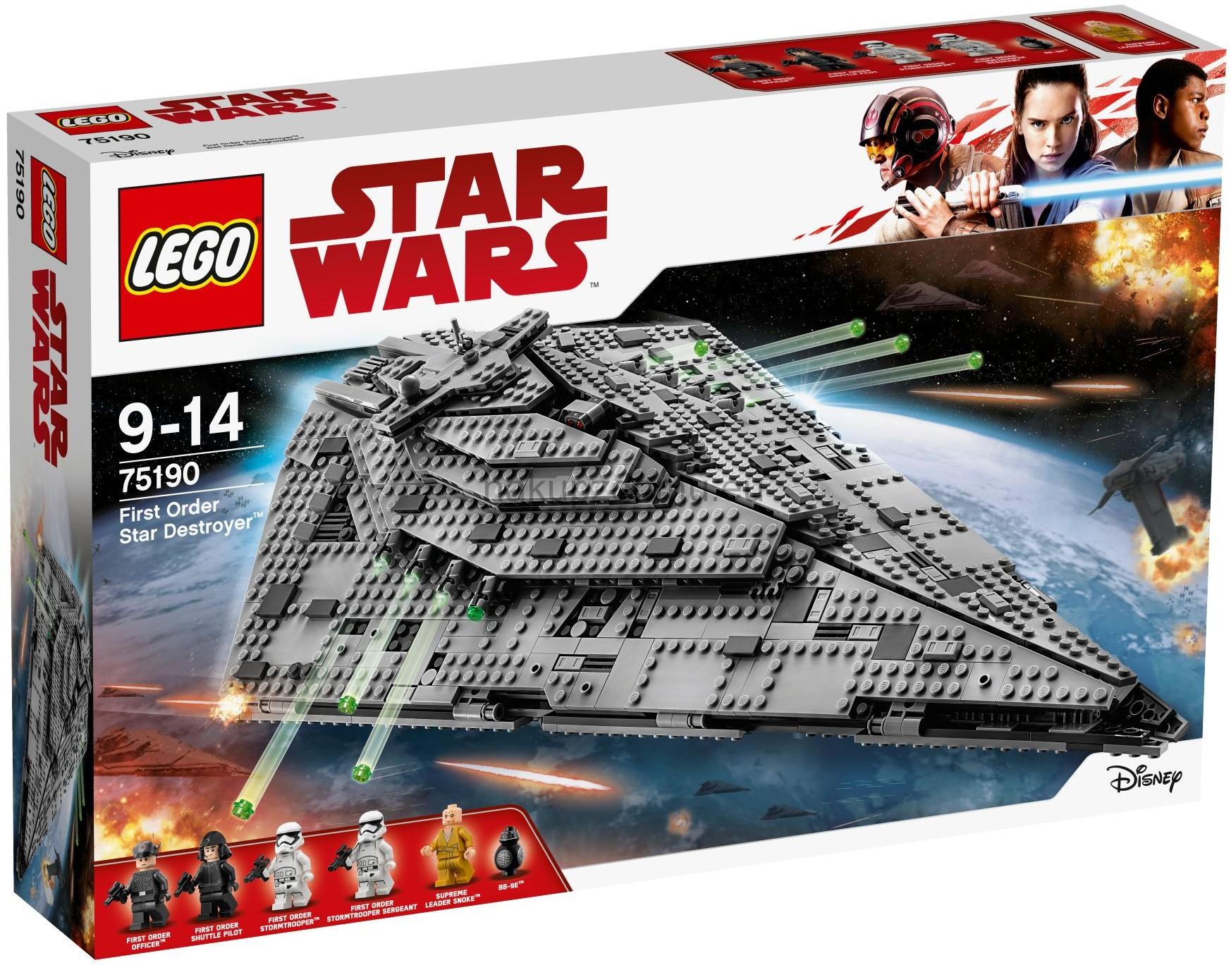 LEGO Star Wars 75190 Hvězdný destruktor Prvního řádu