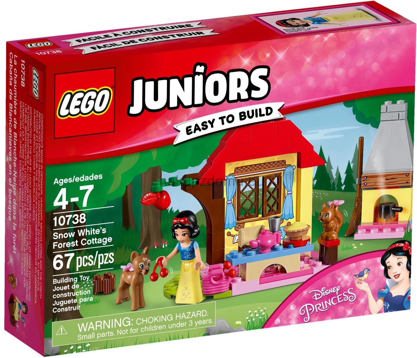 LEGO Juniors 10738 Sněhurčina chaloupka v lese