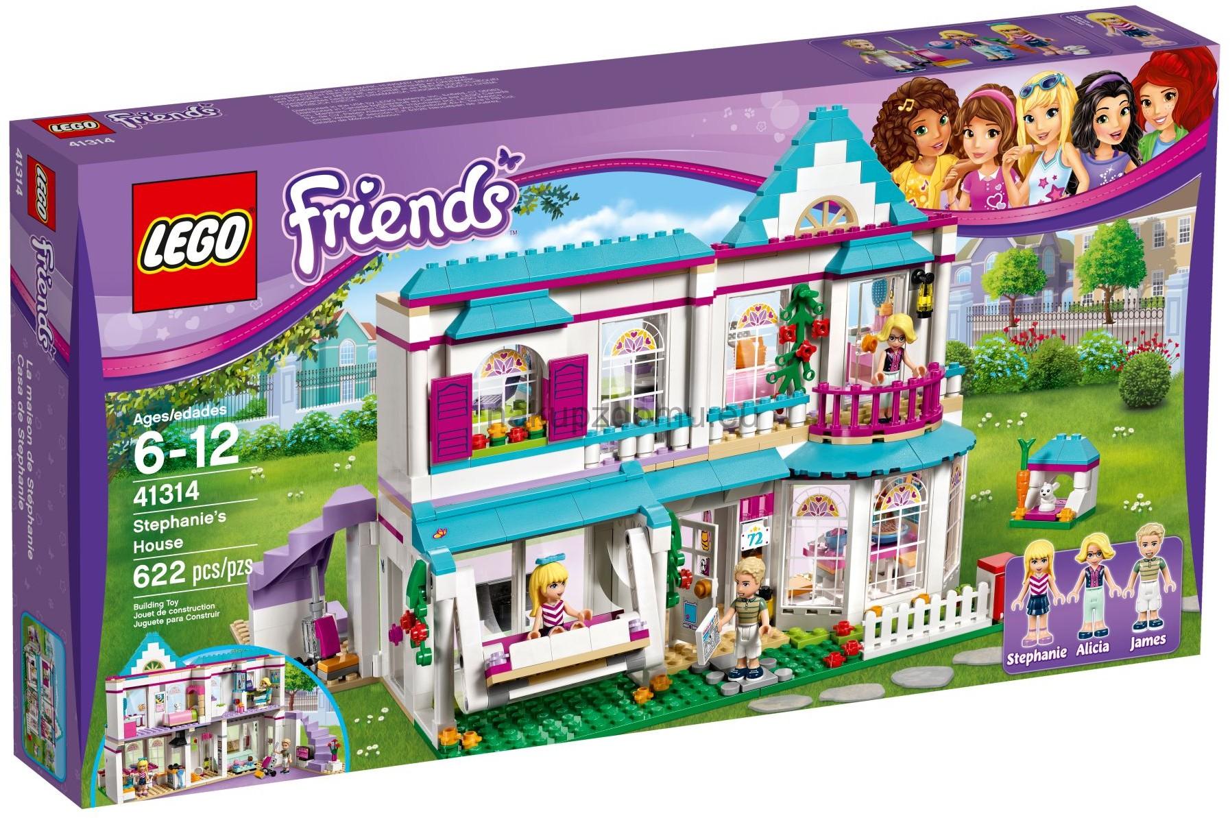 LEGO Friends 41314 Stephanie a její dům