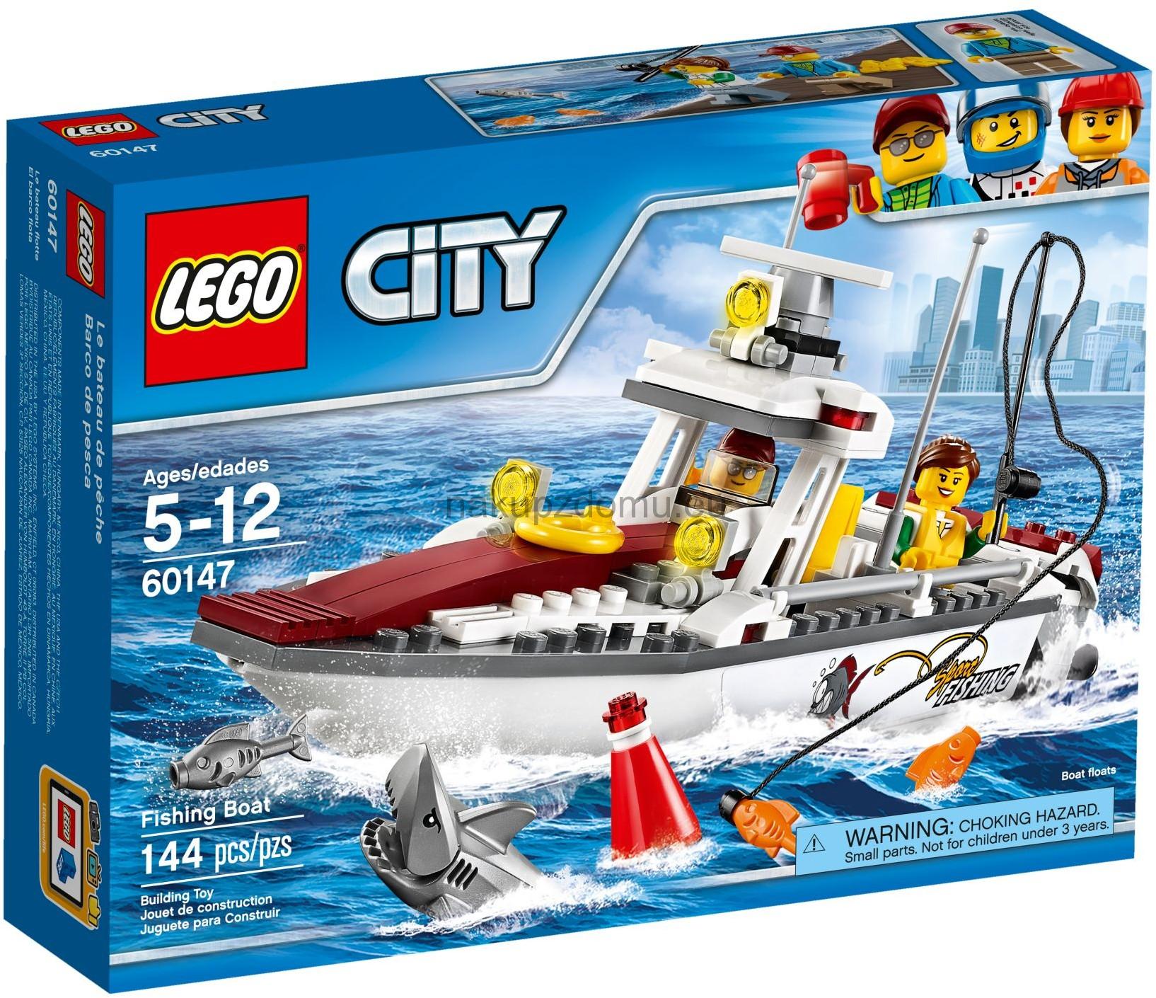 LEGO City 60147 Rybářská loďka