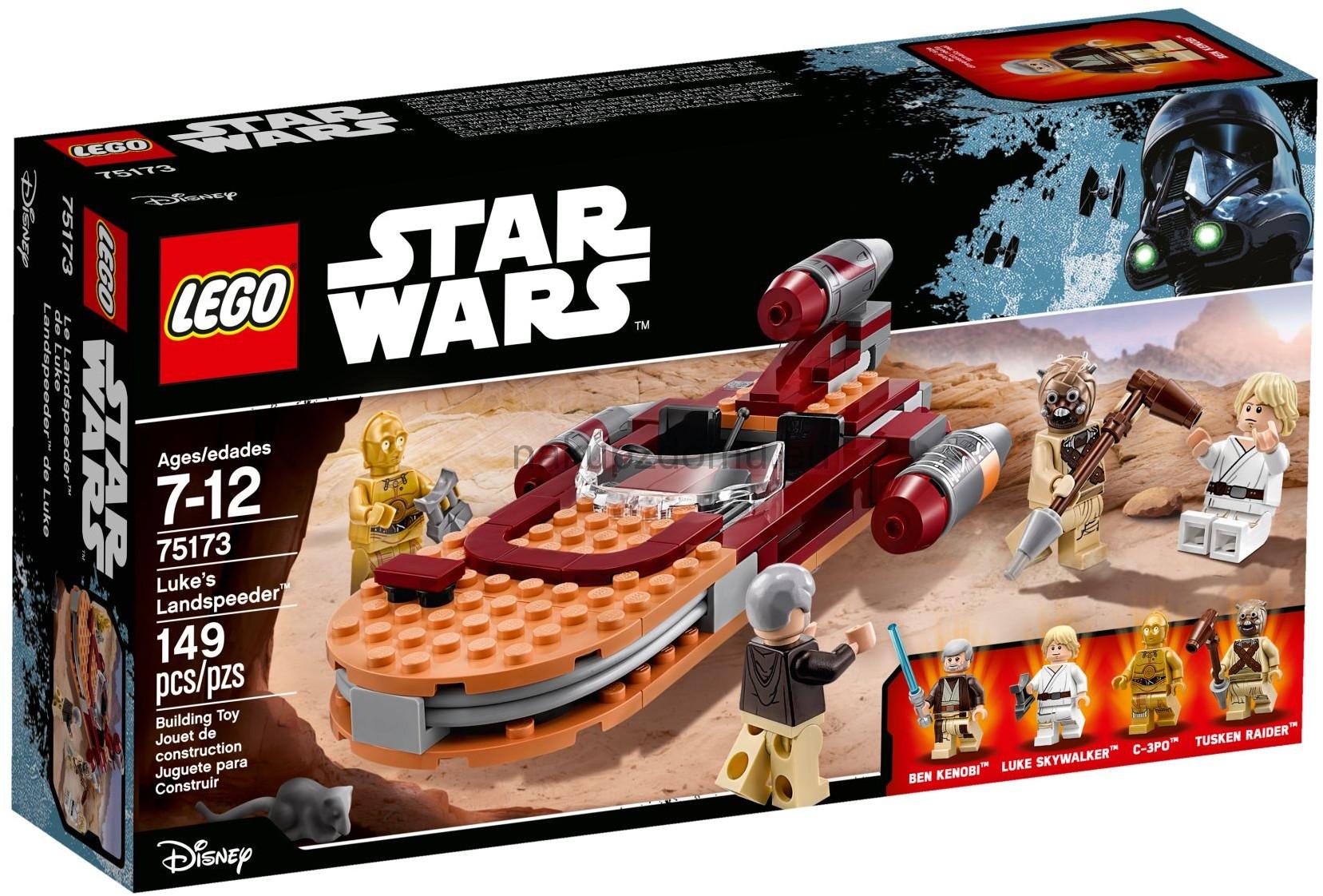 LEGO Star Wars 75173 Lukeův pozemní speeder Poškozená krabice