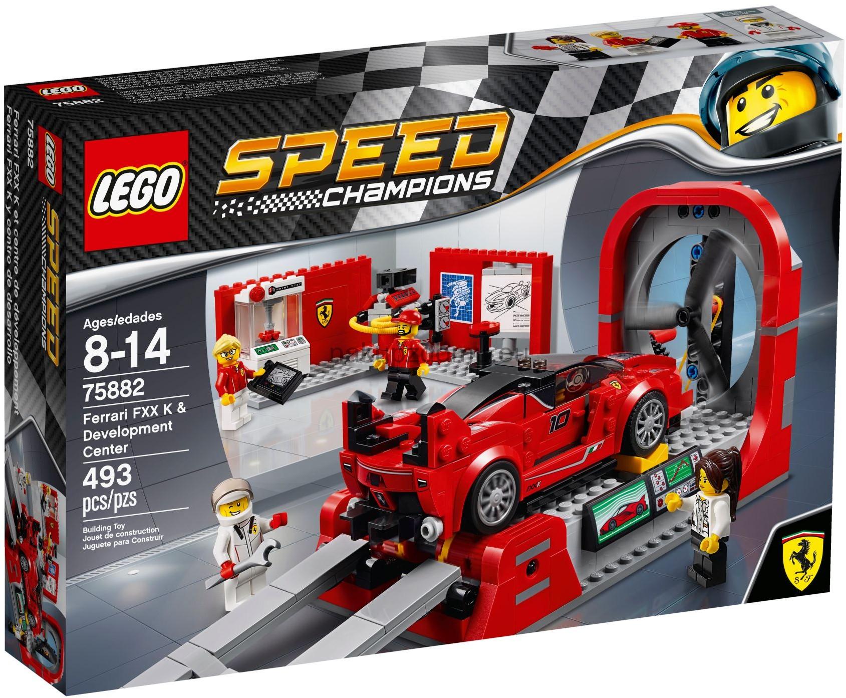 LEGO Speed Champions 75882 Ferrari FXX K a vývojové centrum