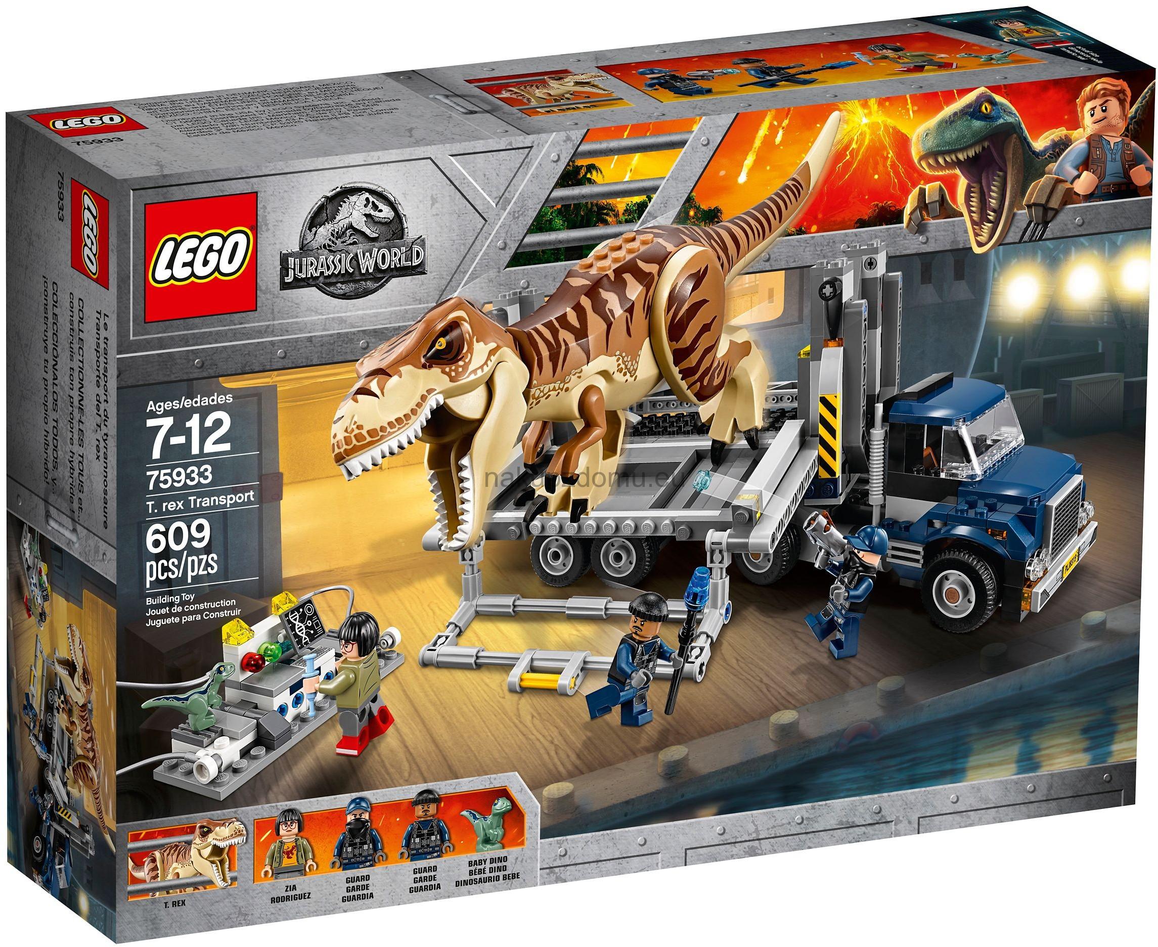 LEGO Jurassic World 75933 T. rex Transport
