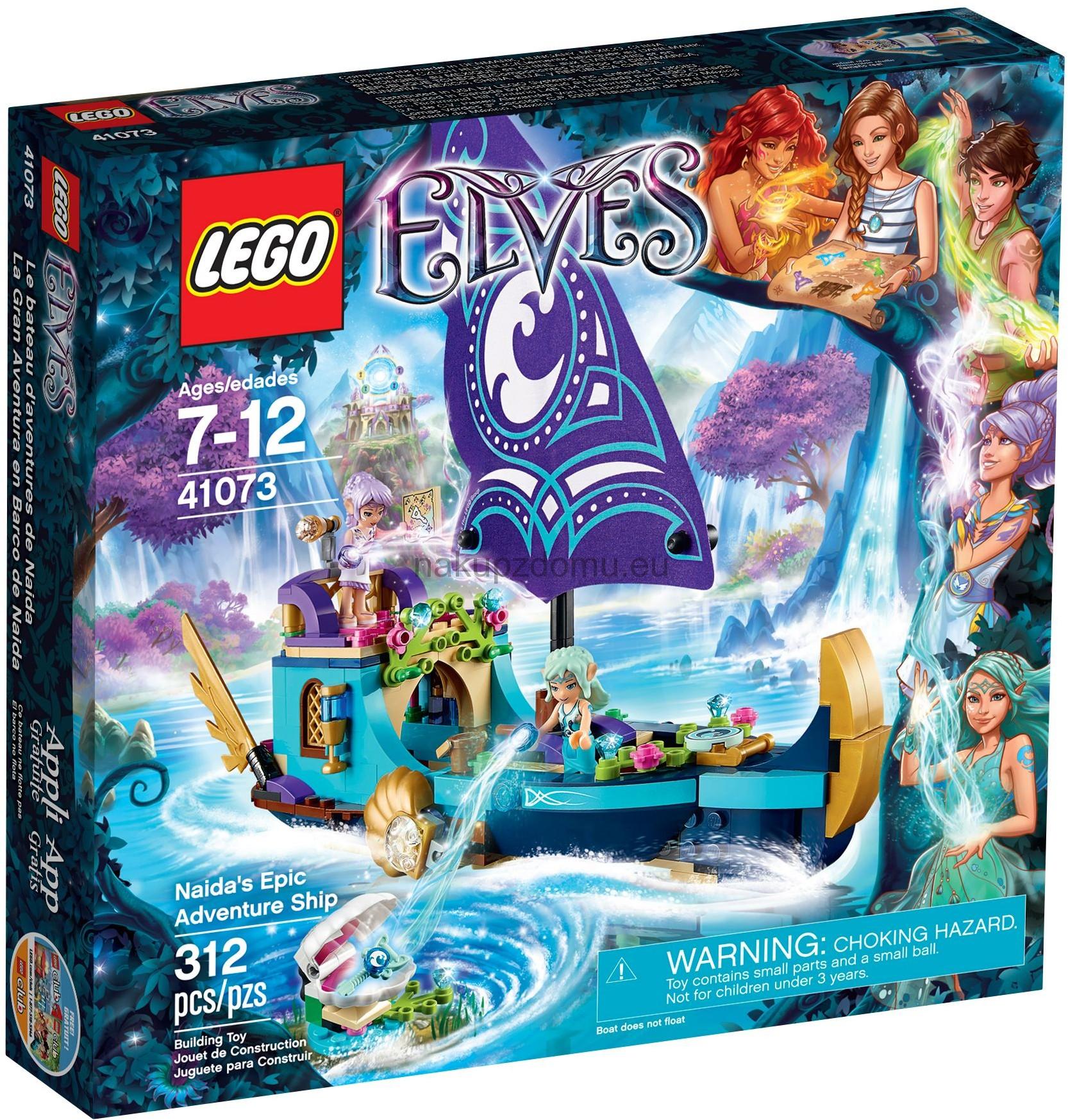 LEGO Elves 41073 Naidina loď pro velká dobrodružství
