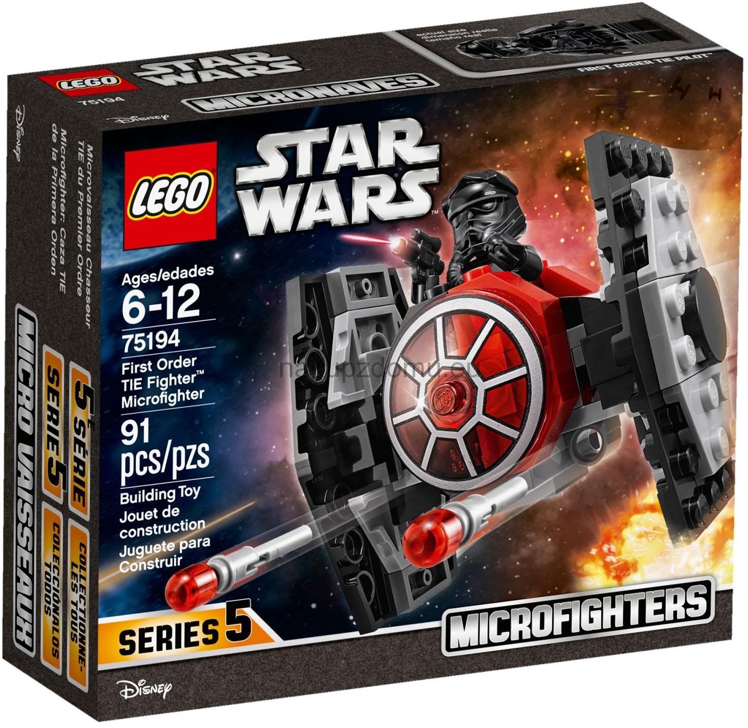 LEGO Star Wars 75194 Mikrostíhačka Prvního řádu TIE Fighter