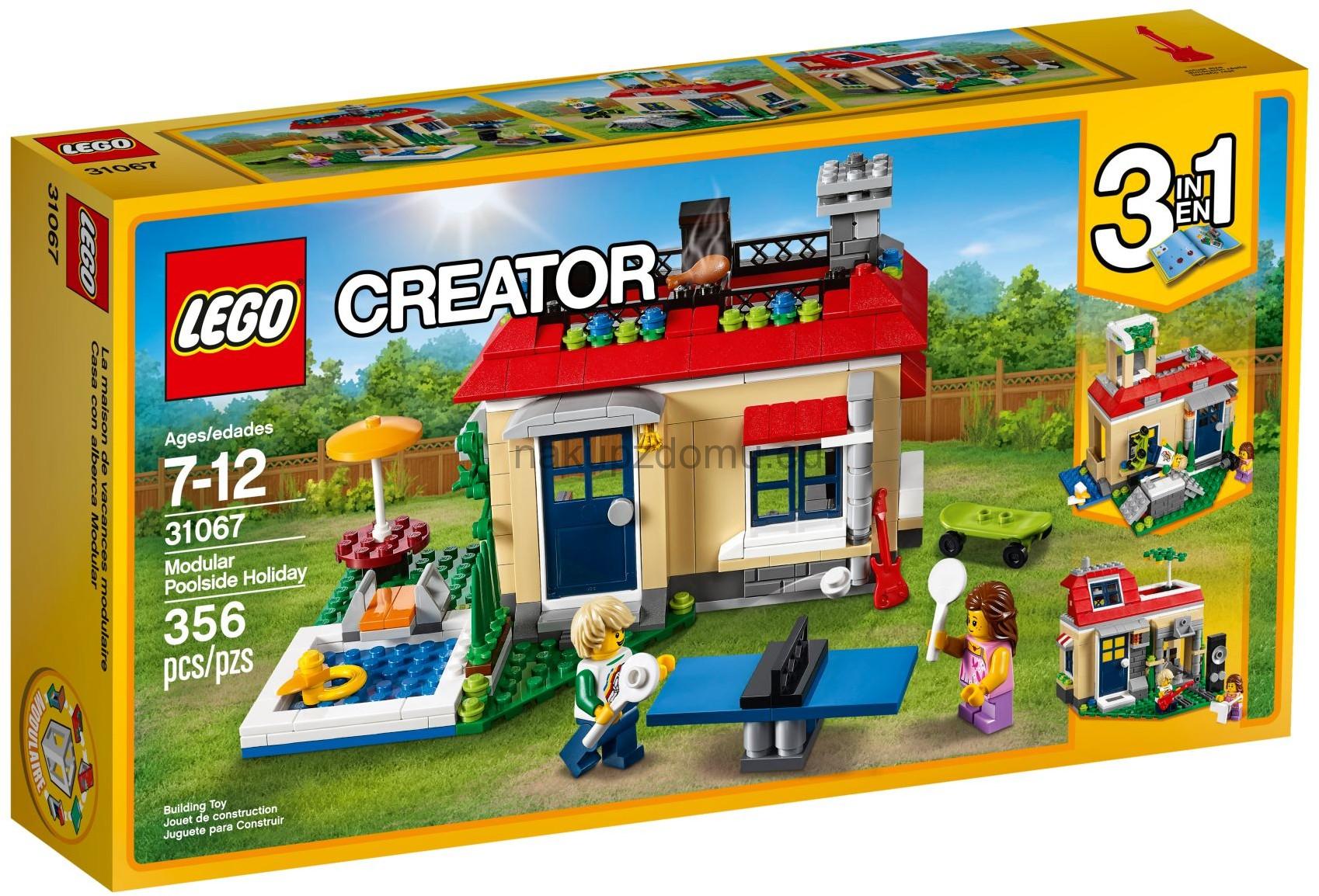 LEGO Creator 31067 Prázdniny u bazénu