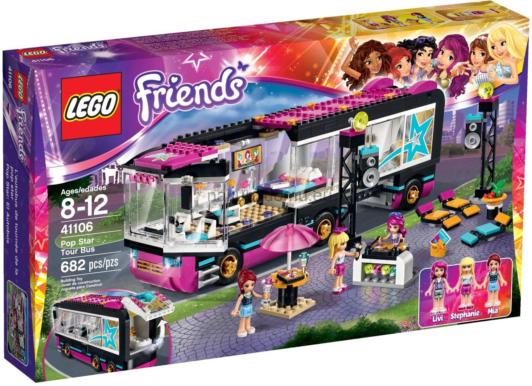 LEGO Friends 41106 Autobus pro turné popových hvězd