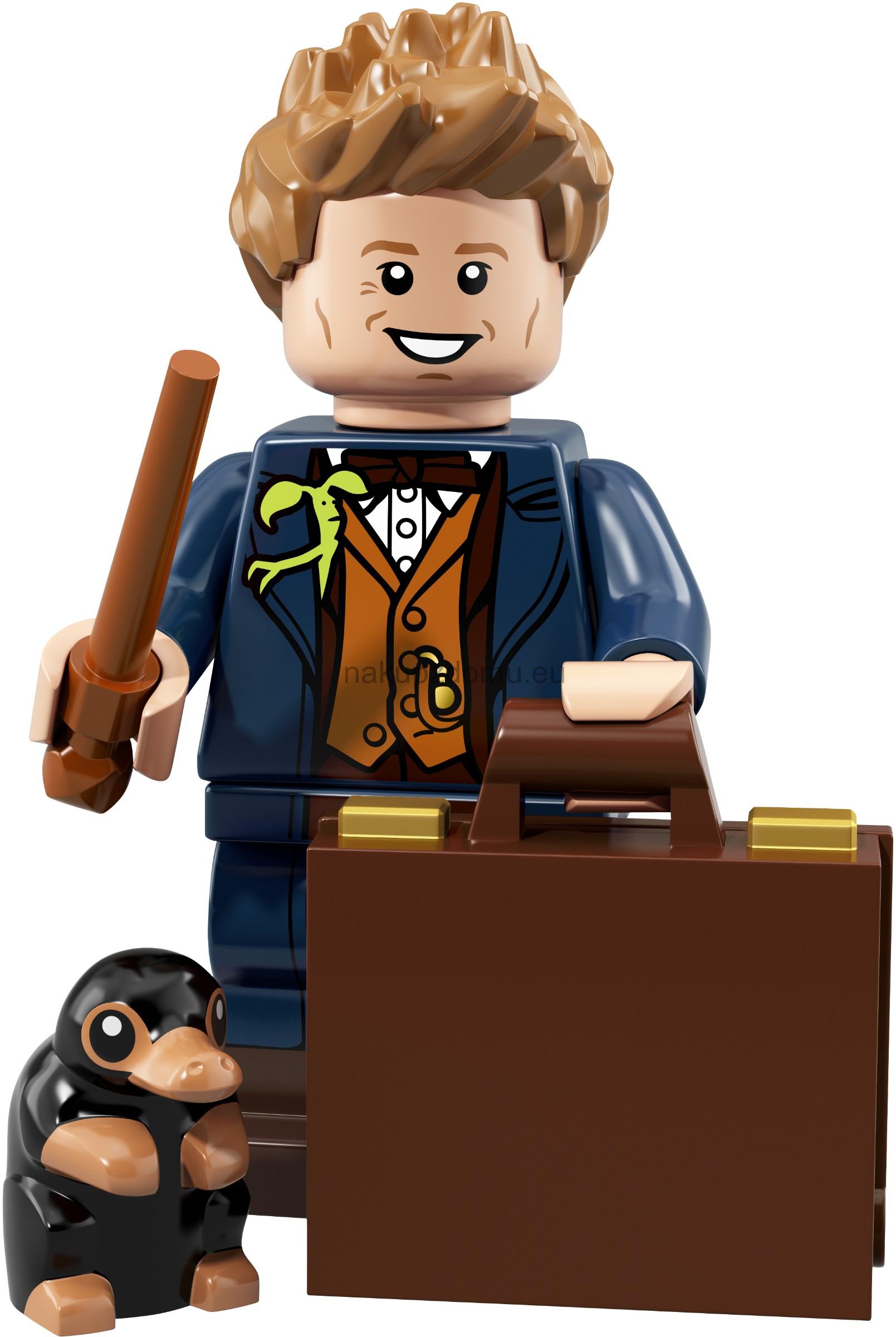 LEGO Minifigurka 71022-17 Harry Potter a Fantastická zvířata - Newt Scamander