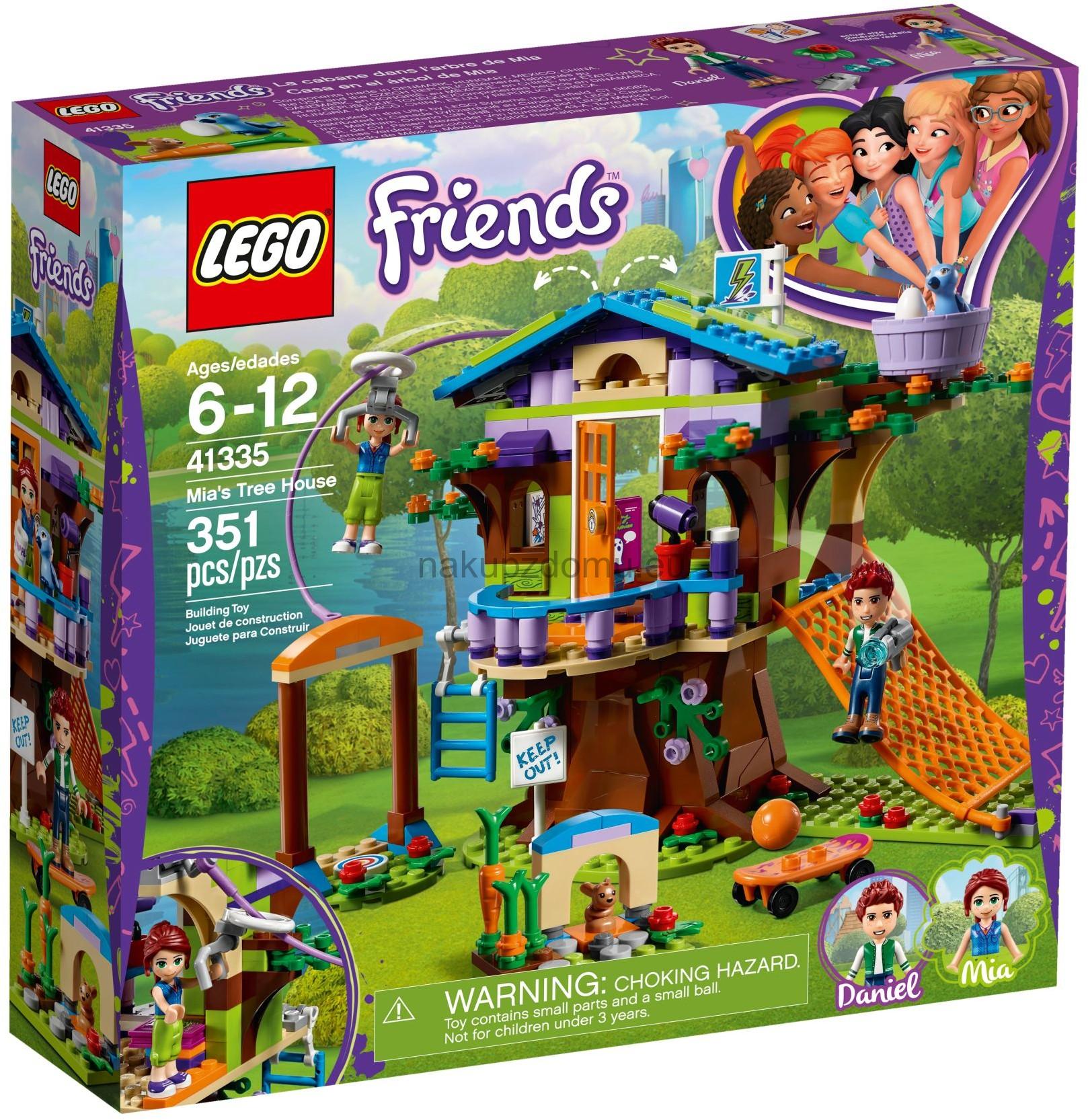 LEGO Friends 41335 Mia a její domek na stromě