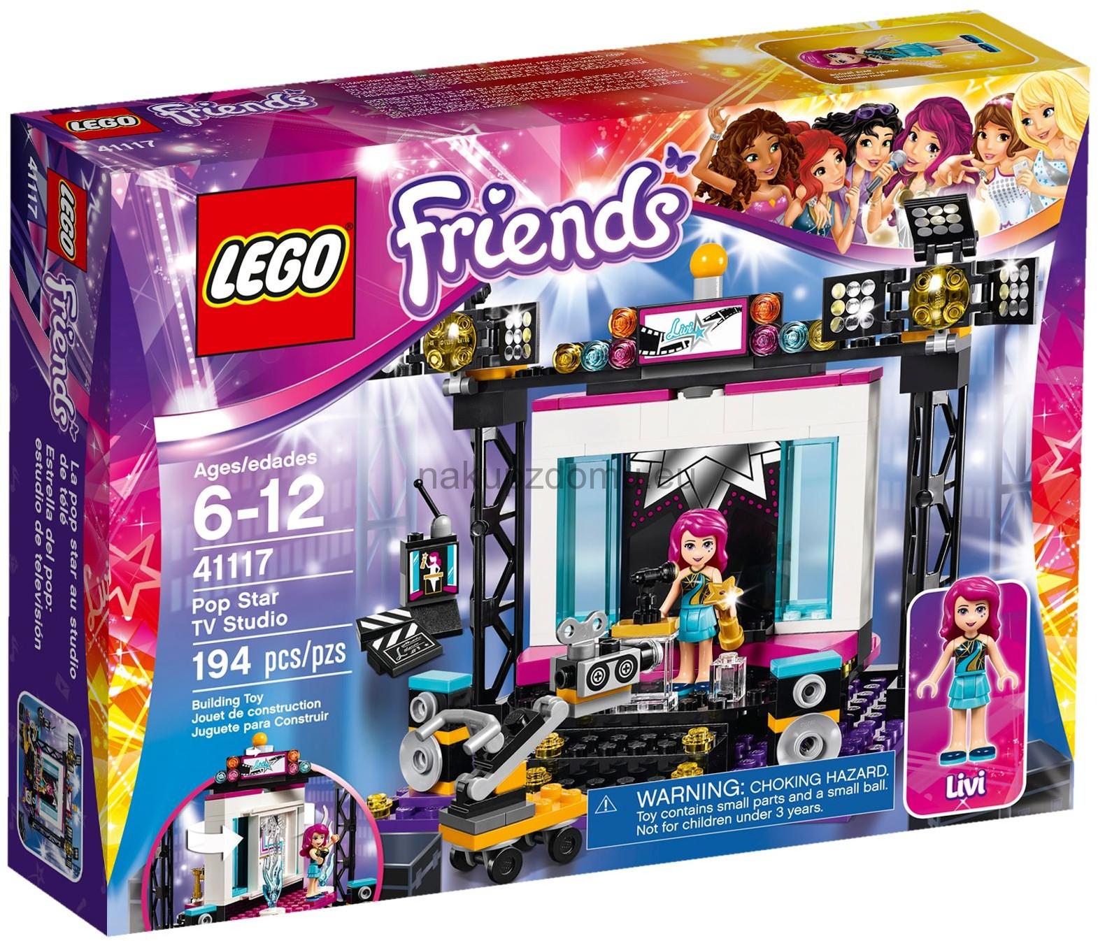 LEGO Friends 41117 TV Studio s popovou hvězdou