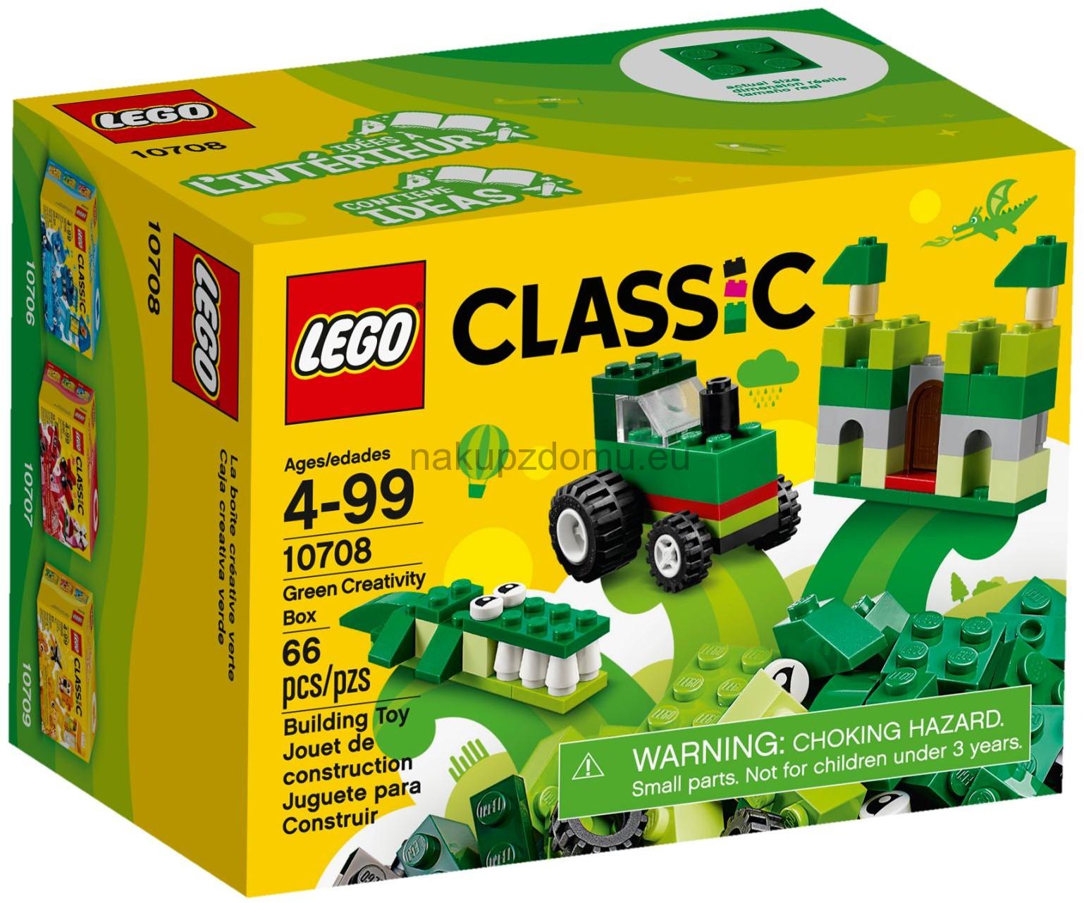 LEGO Classic 10708 Zelený kreativní box