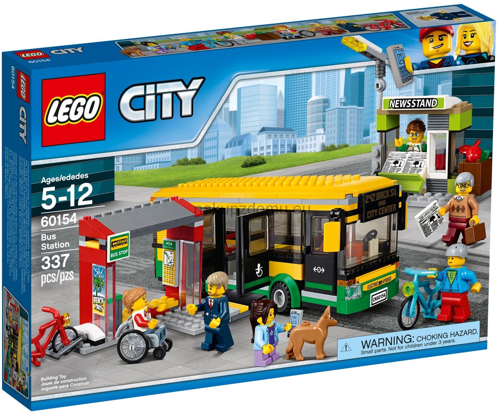 LEGO City 60154 Zastávka autobusu