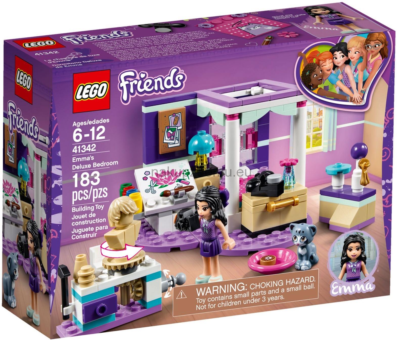 LEGO Friends 41342 Ema a její luxusní pokojíček