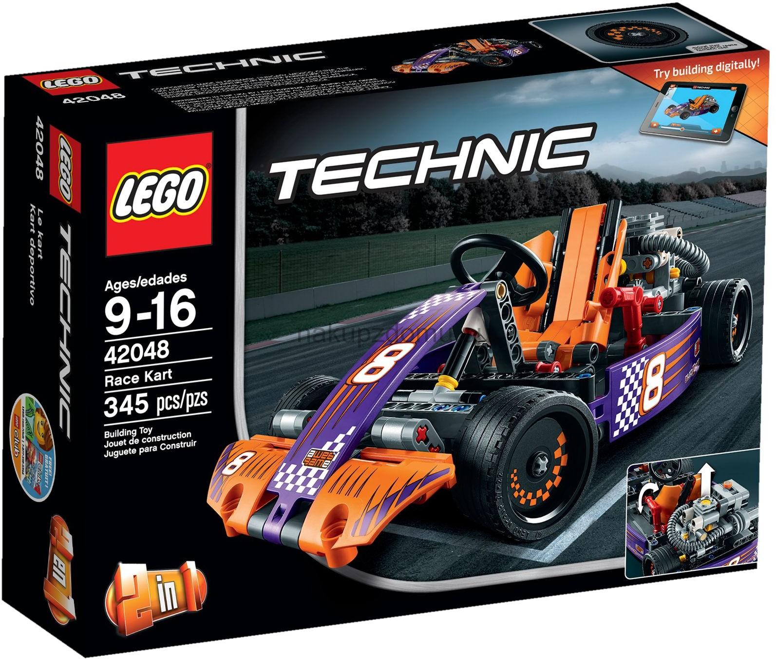 LEGO Technic 42048 Závodní autokára