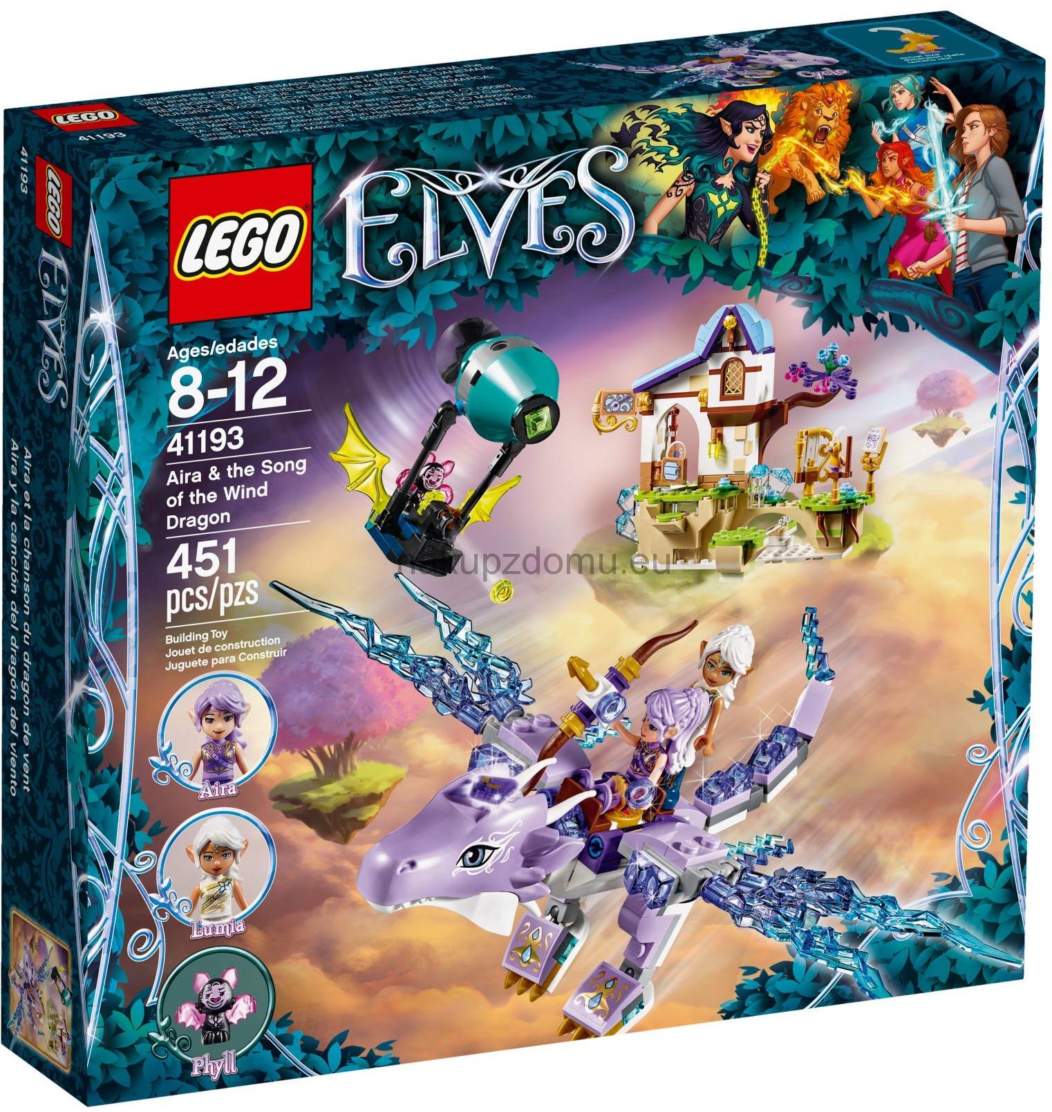 LEGO Elves 41193 Aira a píseň větrného draka