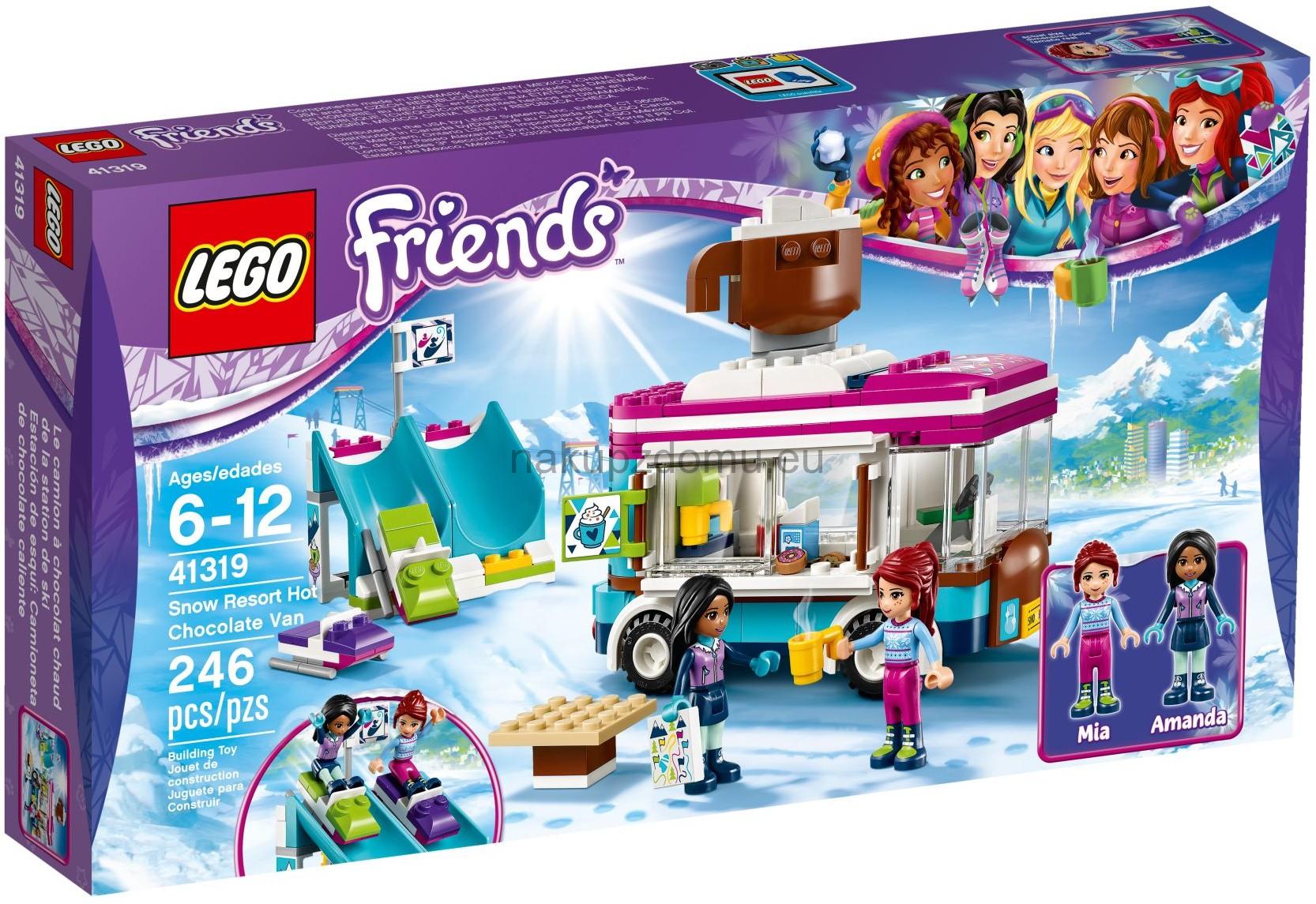 LEGO Friends 41319 Dodávka s horkou čokoládou v zimním středisku