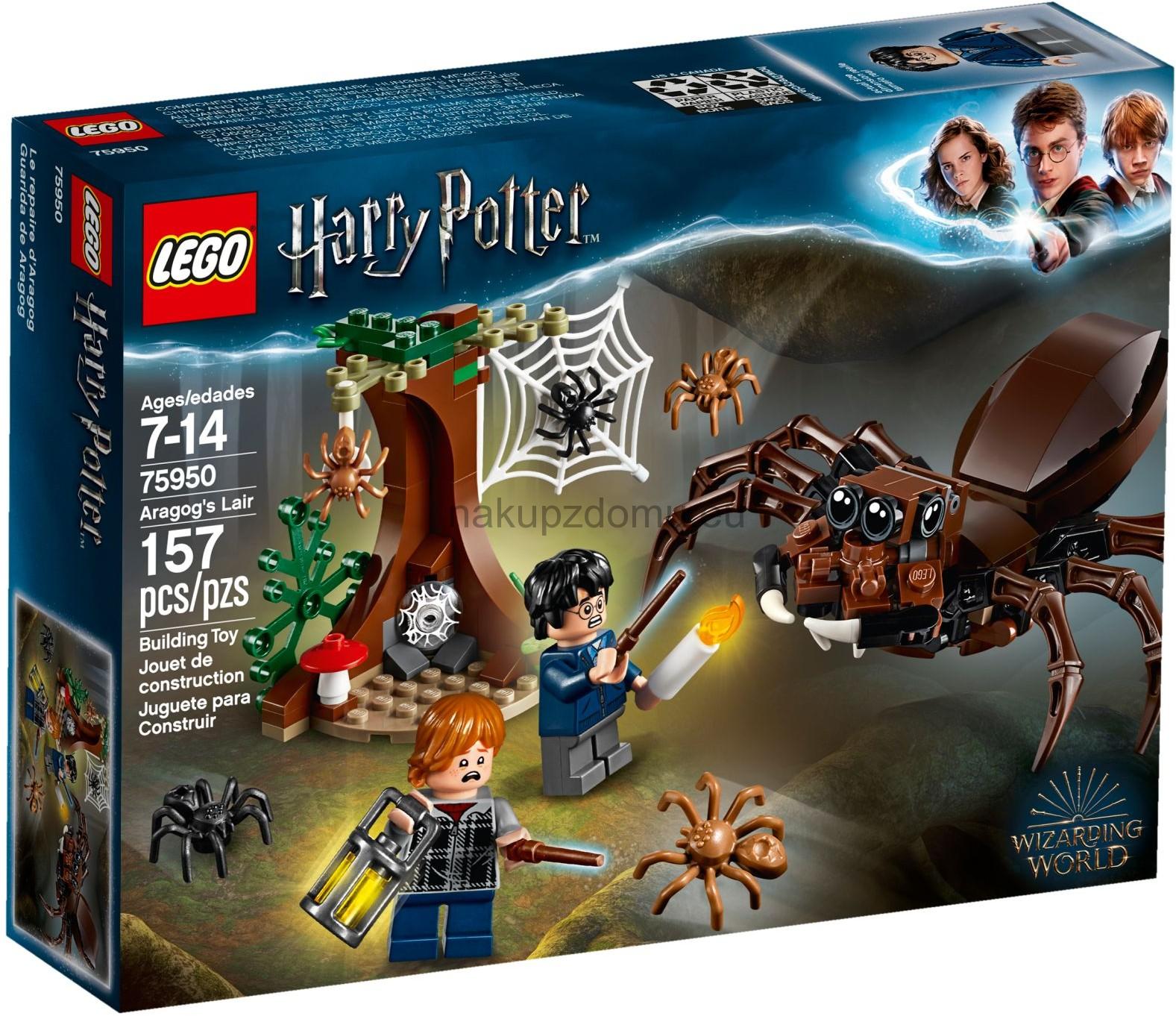 LEGO Harry Potter 75950 Aragogovo doupě