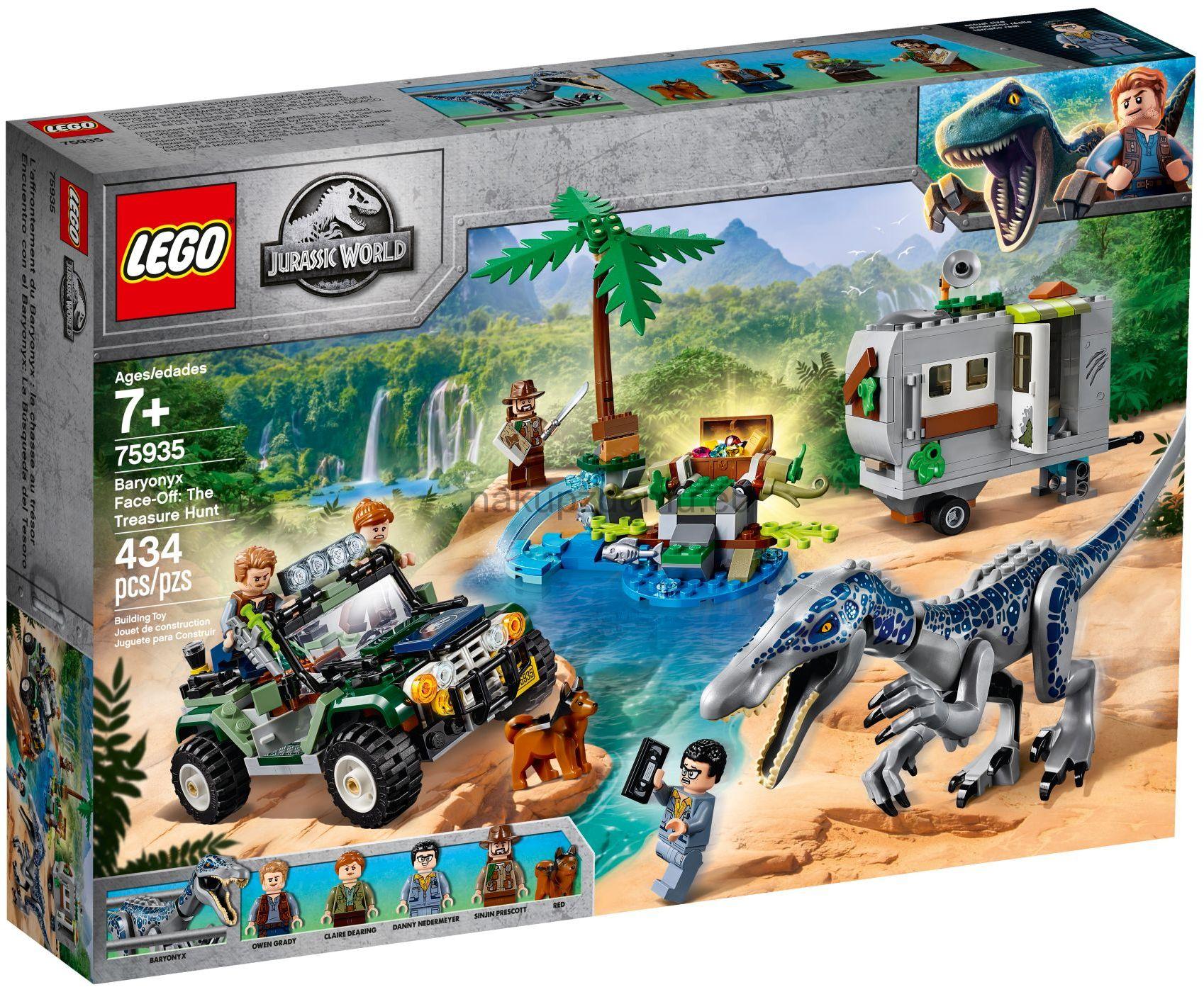 LEGO Jurassic World 75935 Setkání s Baryonyxem: Hon za pokladem