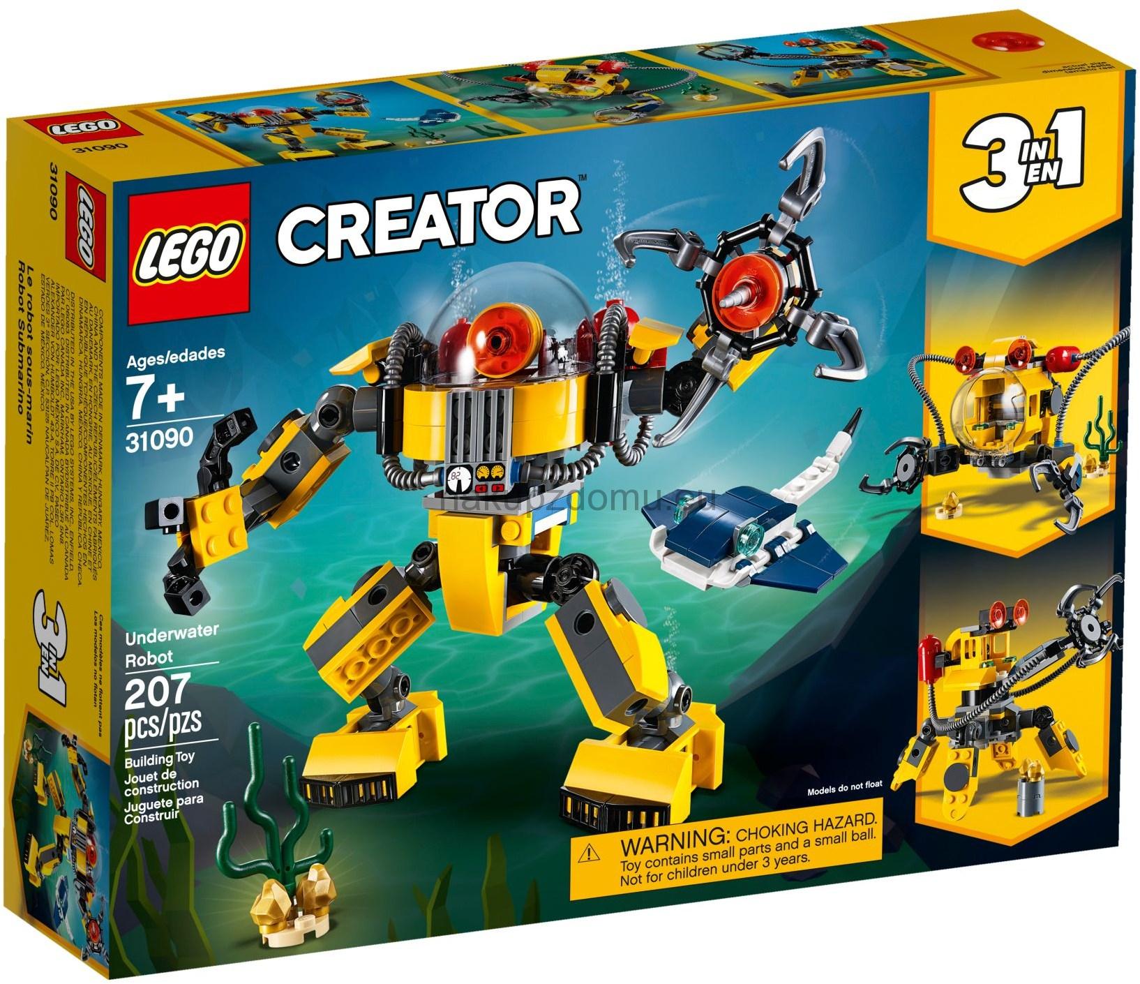 LEGO Creator 31090 Podvodní robot