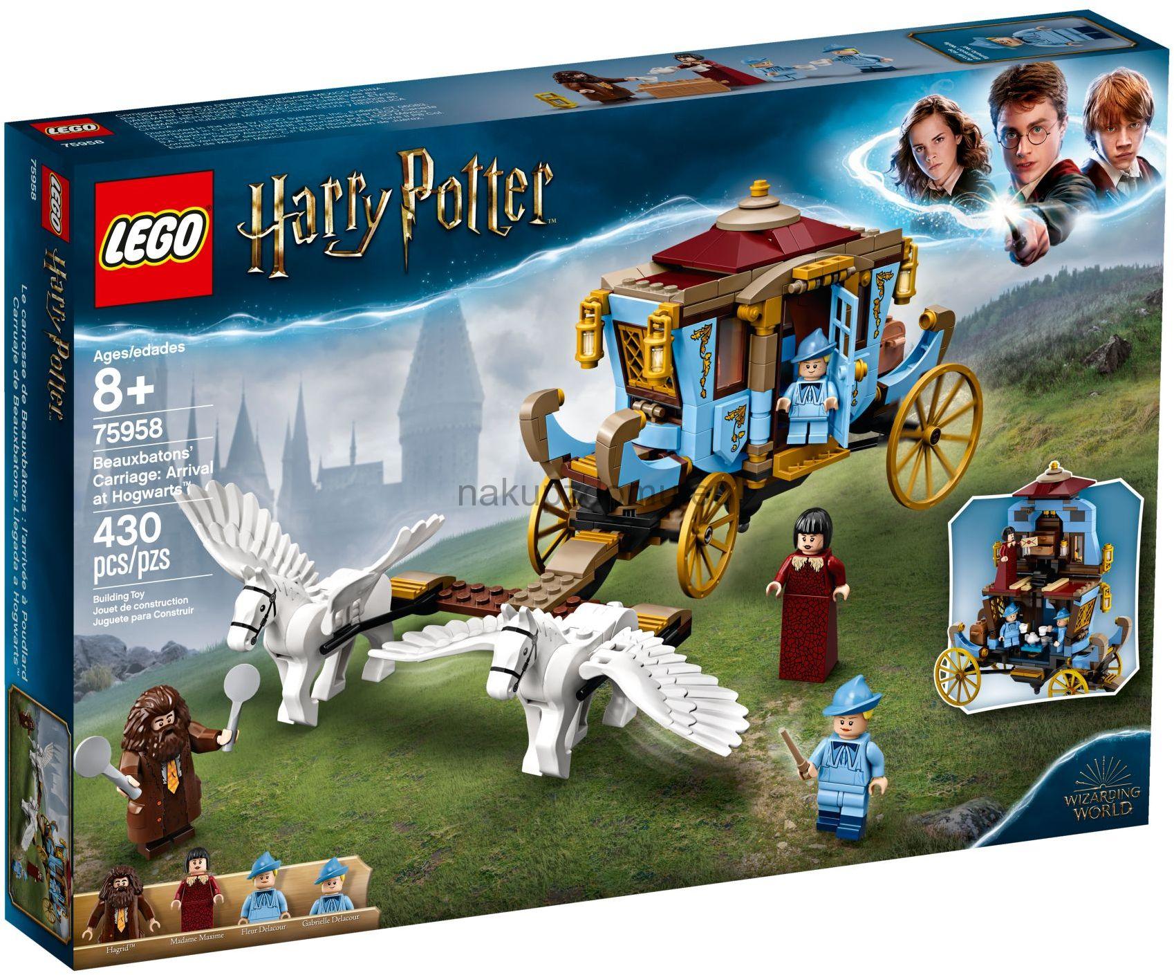 LEGO Harry Potter 75958 Kočár z Krásnohůlek: Příjezd do Bradavic