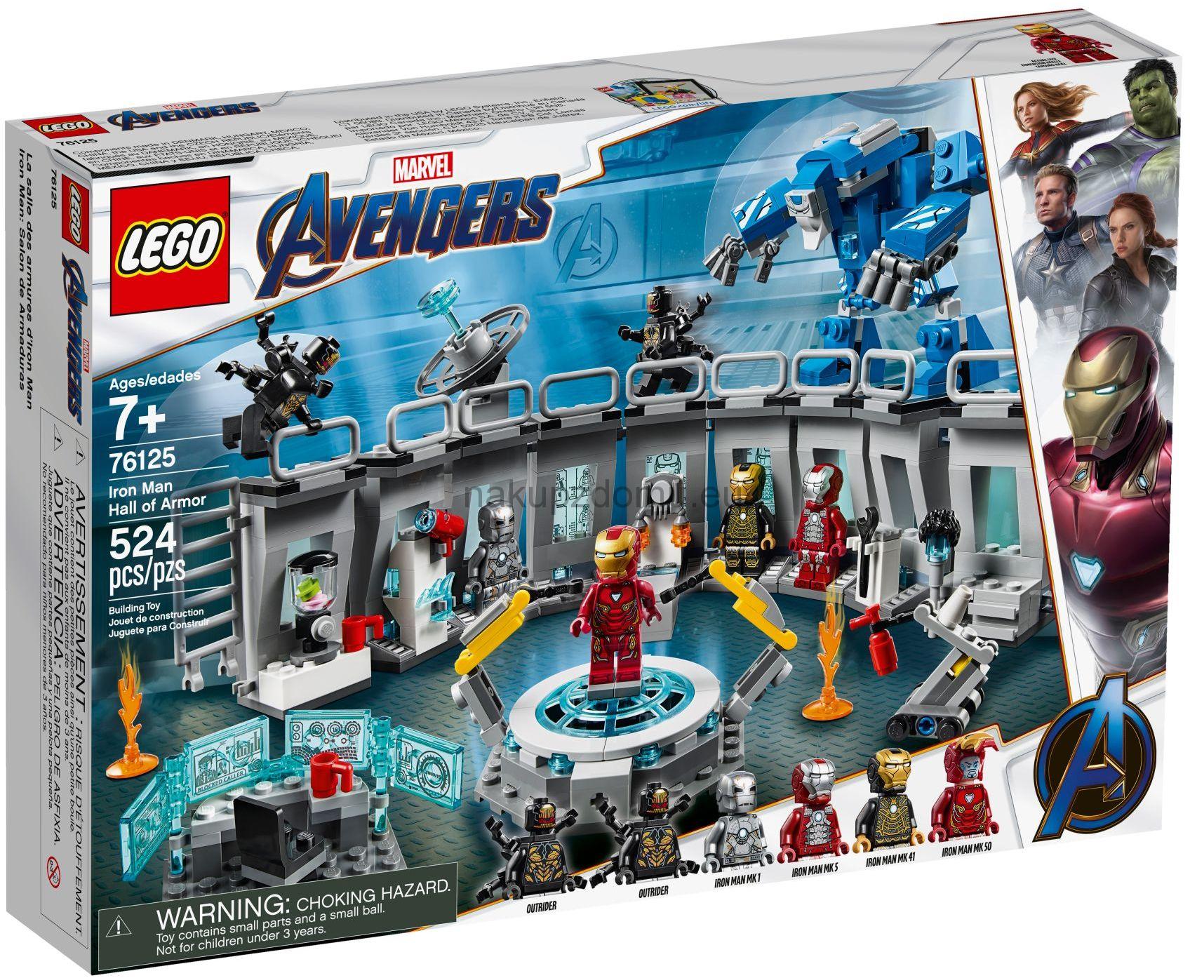 LEGO Super Heroes 76125 Iron Man a jeho obleky