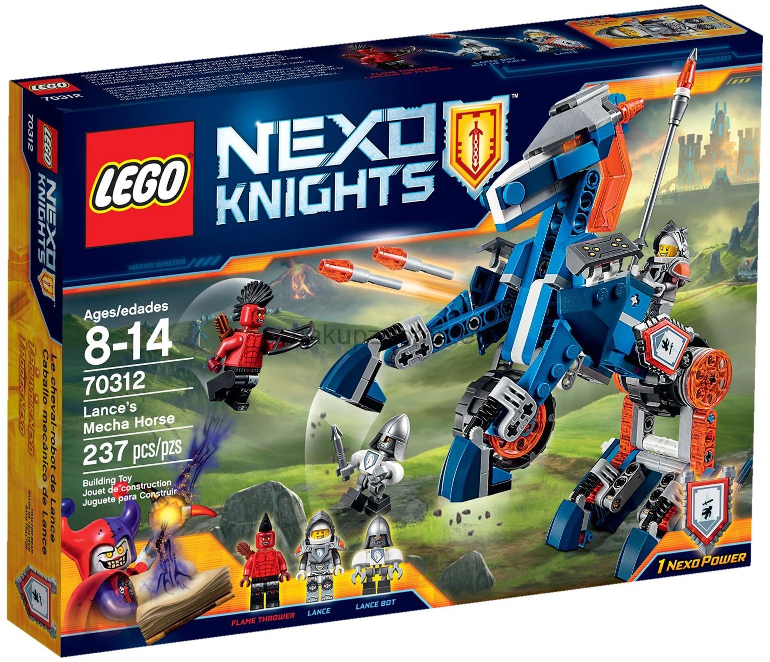 LEGO Nexo Knights 70312 Lanceův mechanický kůň