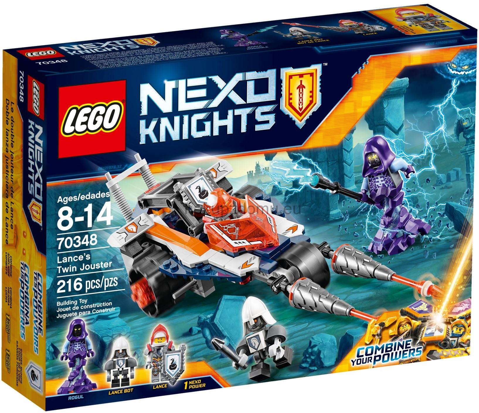 LEGO Nexo Knights 70348 Lance a turnajový vůz