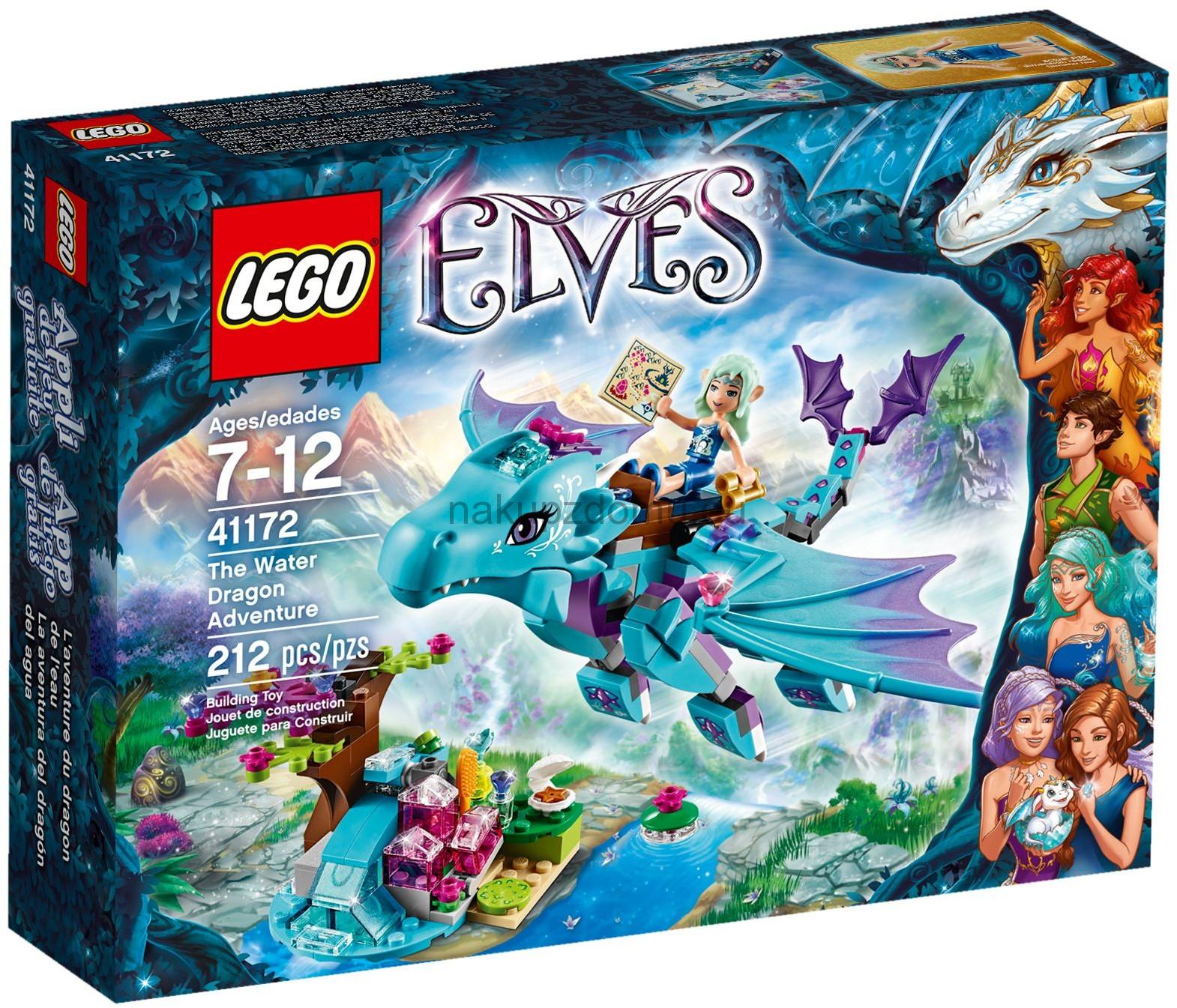 LEGO Elves 41172 Dobrodružství s vodním drakem