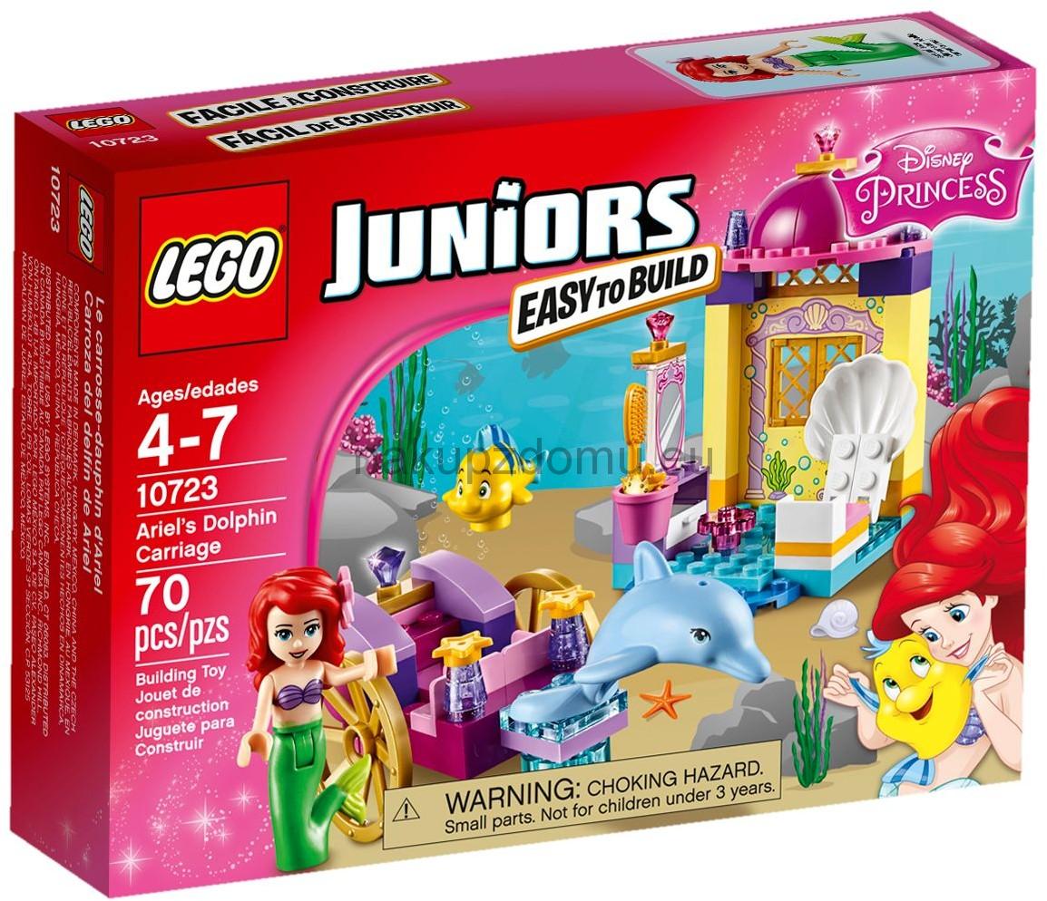 LEGO Juniors 10723 Ariel a kočár tažený delfínem